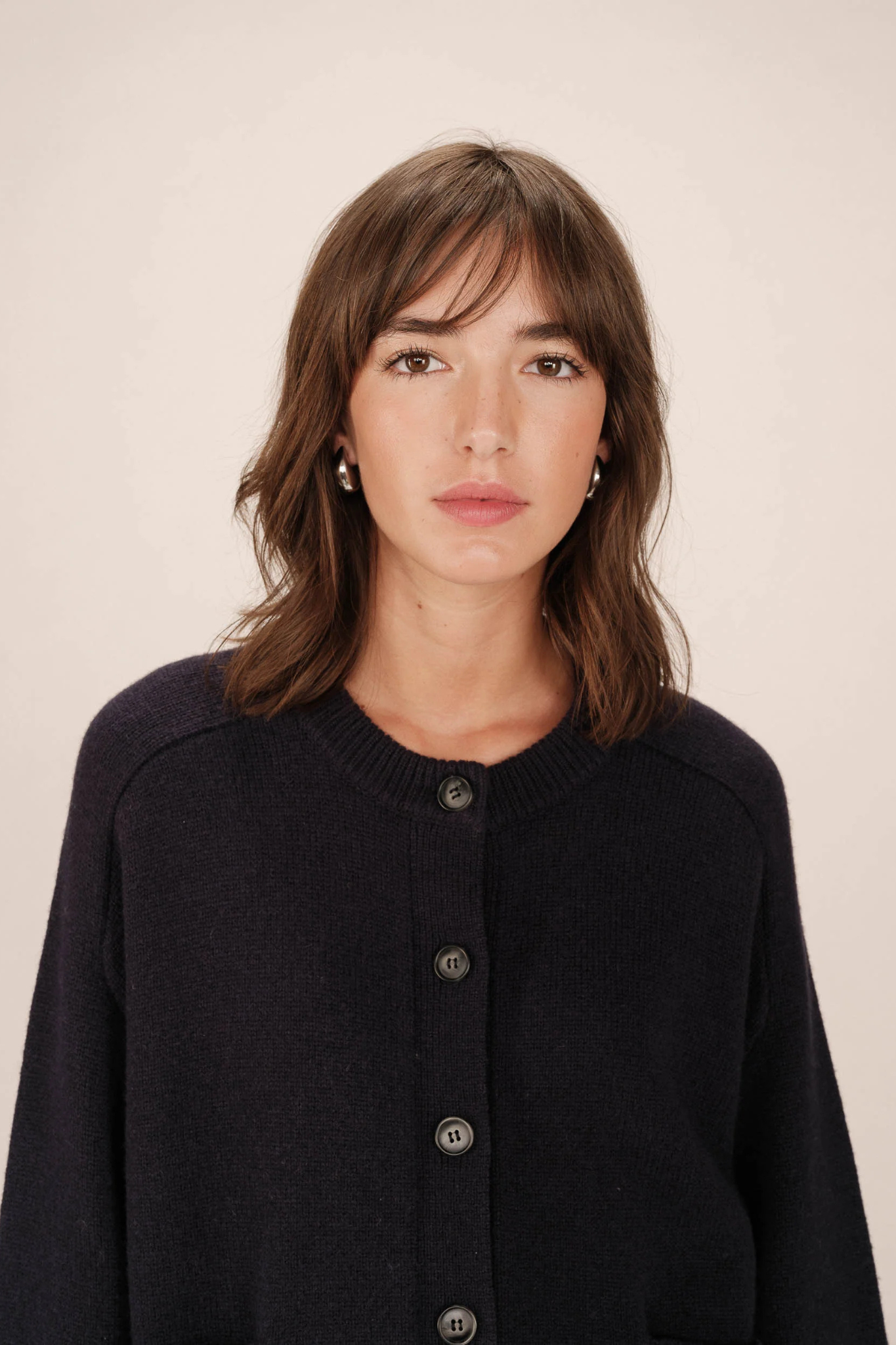SANSON CARDIGAN -  MARINE
