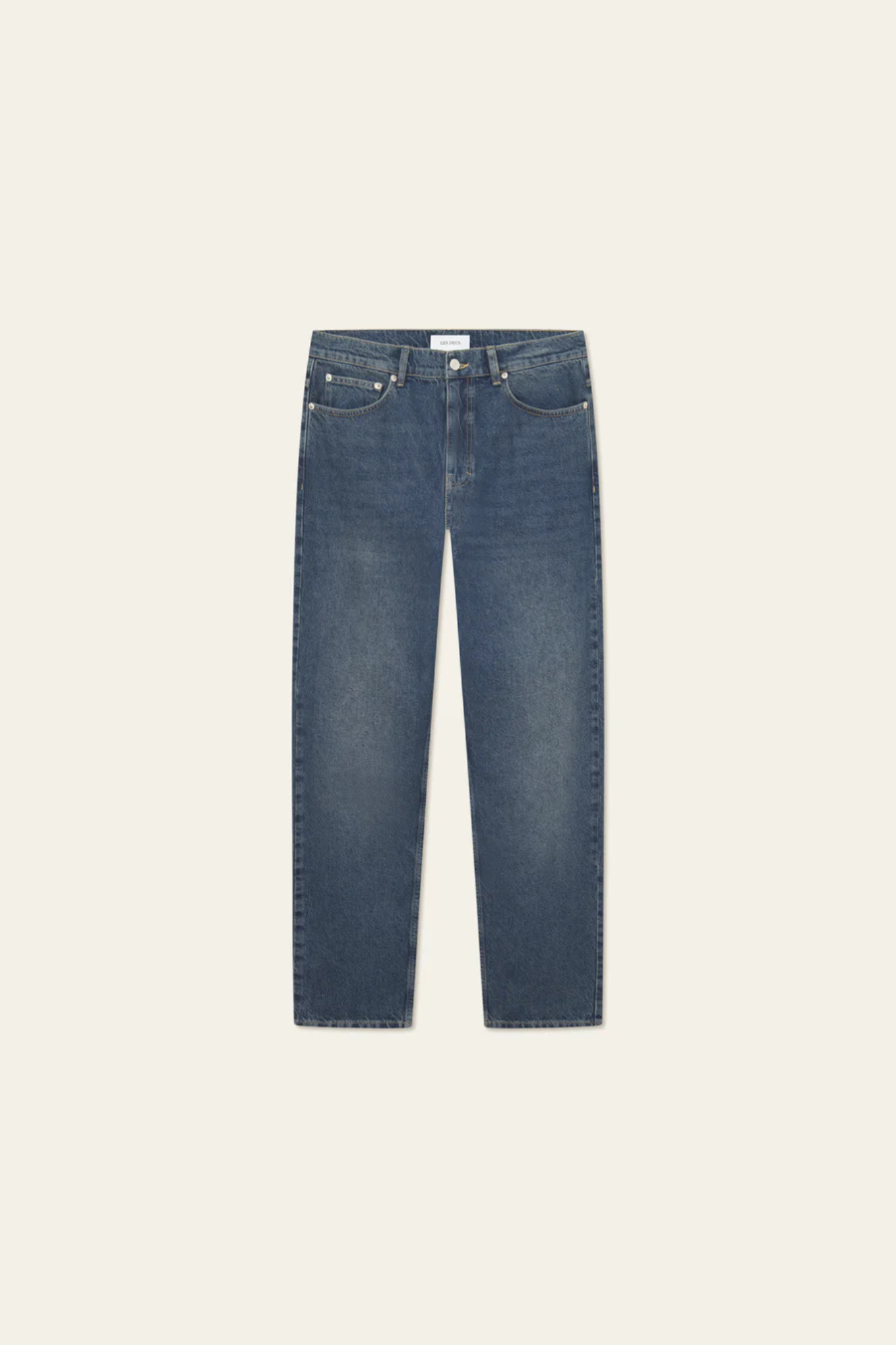 RYDER WASHED DENIM JEANS - MEDIUM INDIGO WASHED