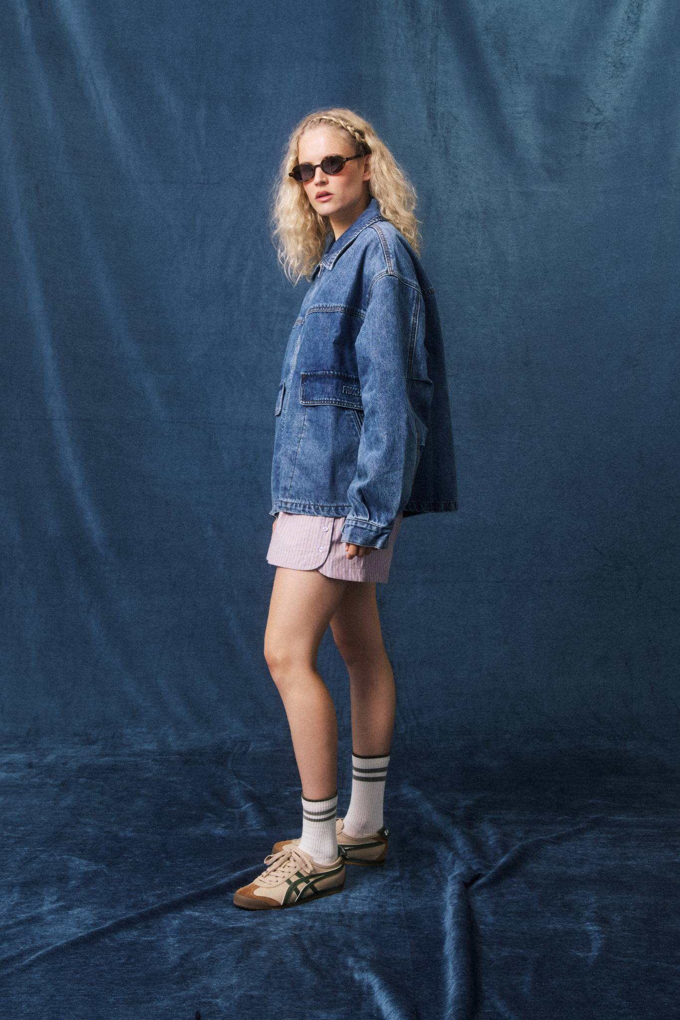 CHIARA VEST - BLUE JEANS