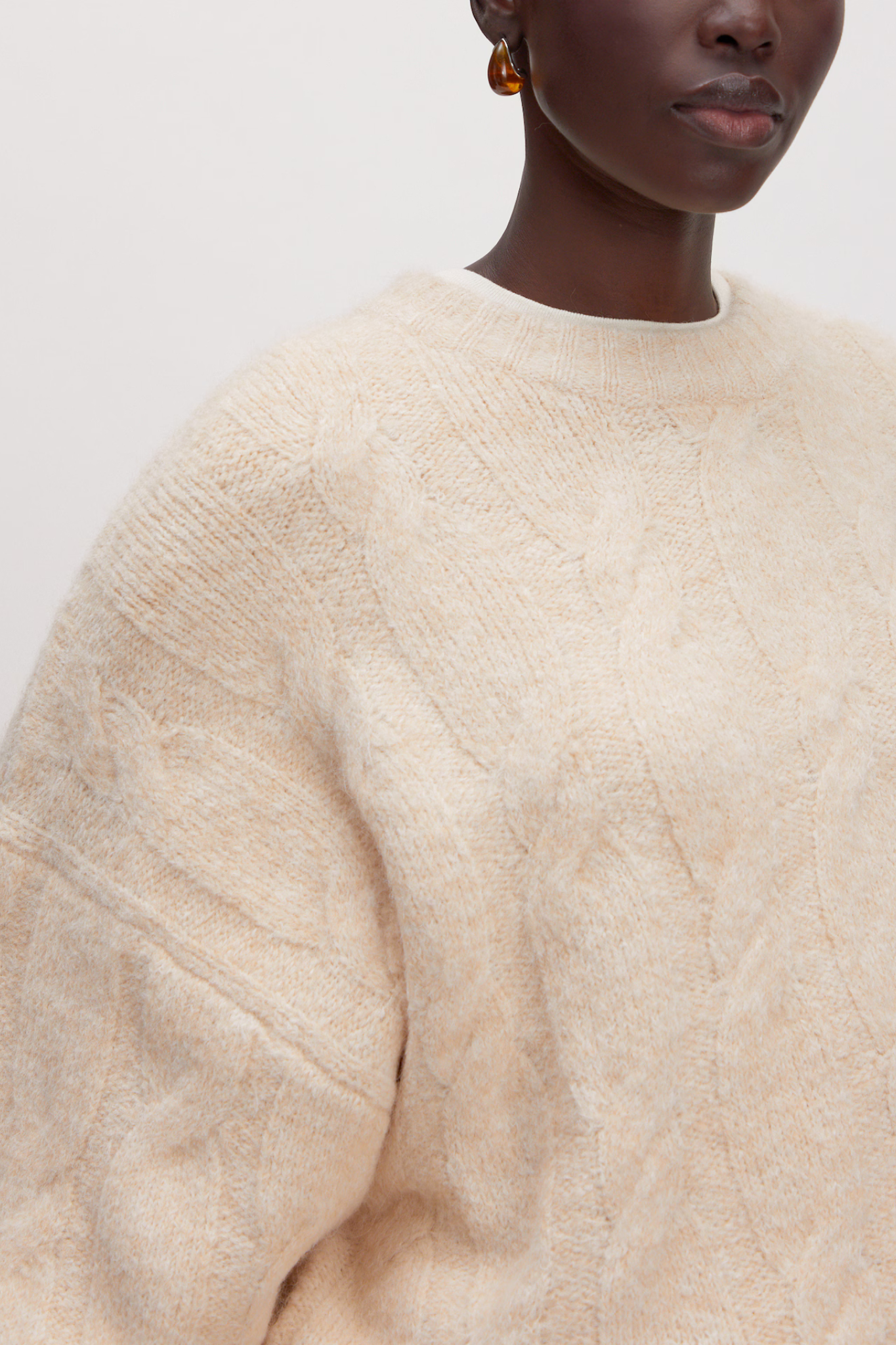 CAMELLIA JUMPER - CREAM