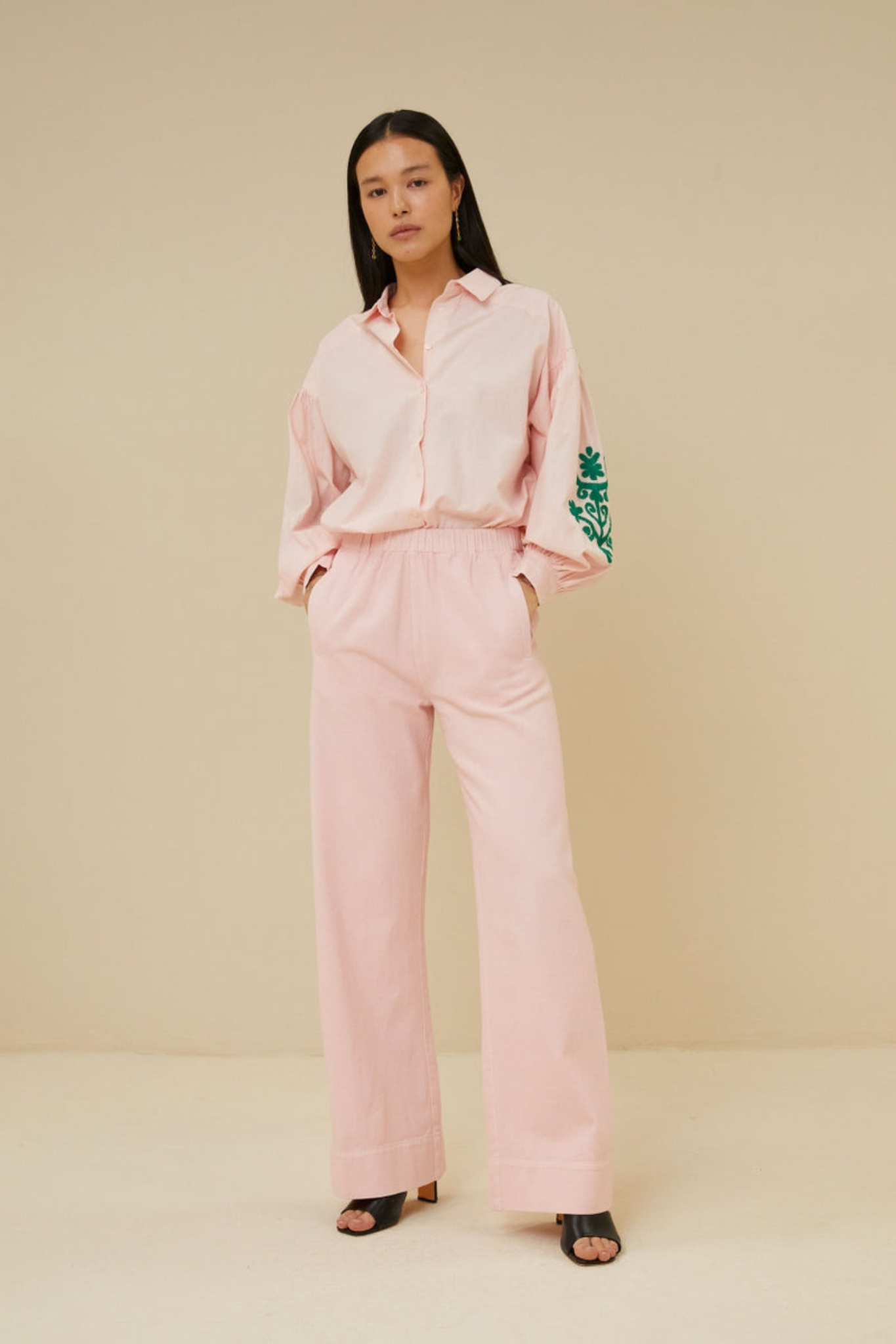 MEES TWILL PANT - LIGHT PINK