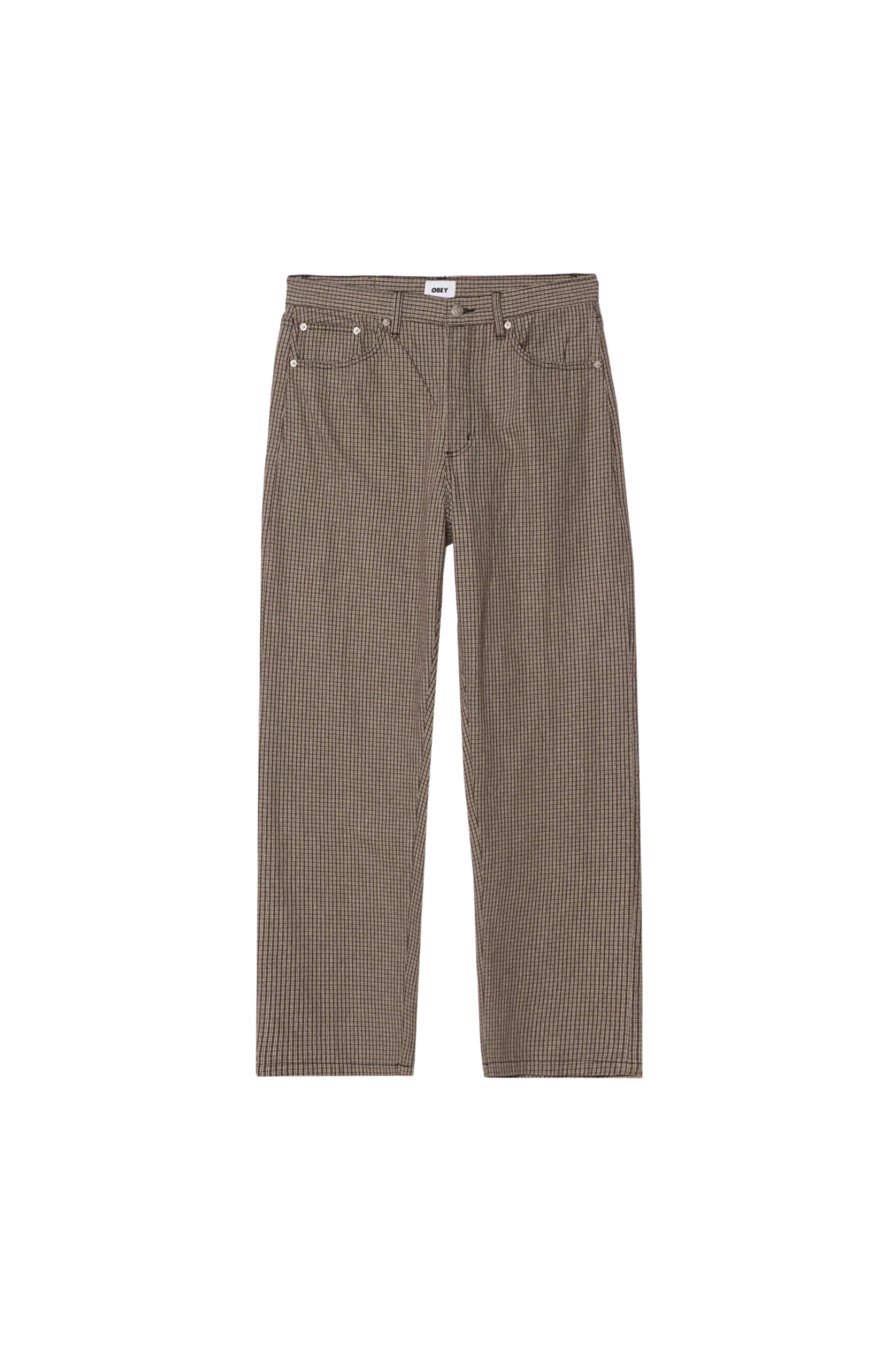 CLASSIC BAGGY PLAID DENIM - AFTER DARK MULTI