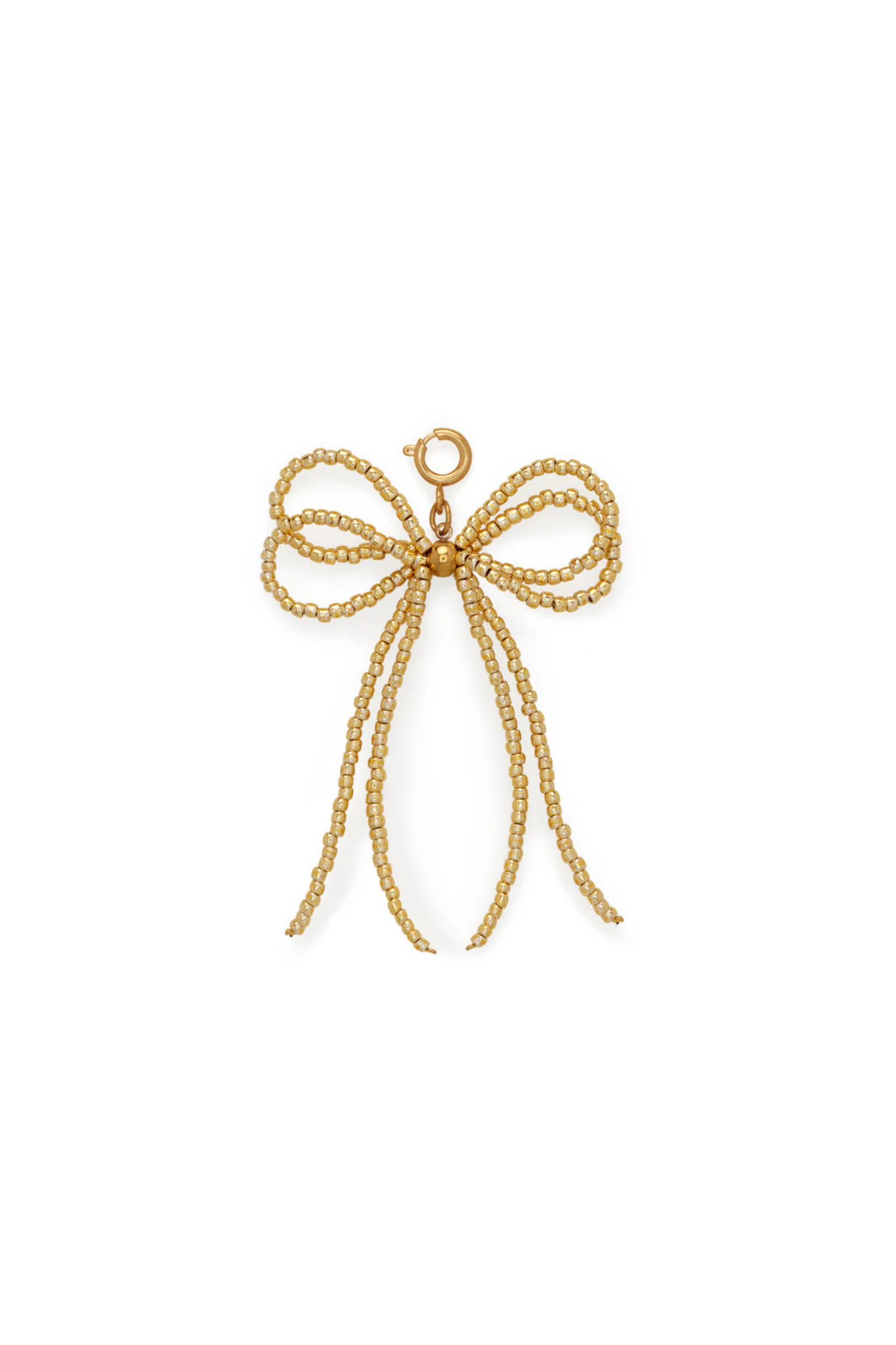 BOWS OF JOY CHARM GOLD