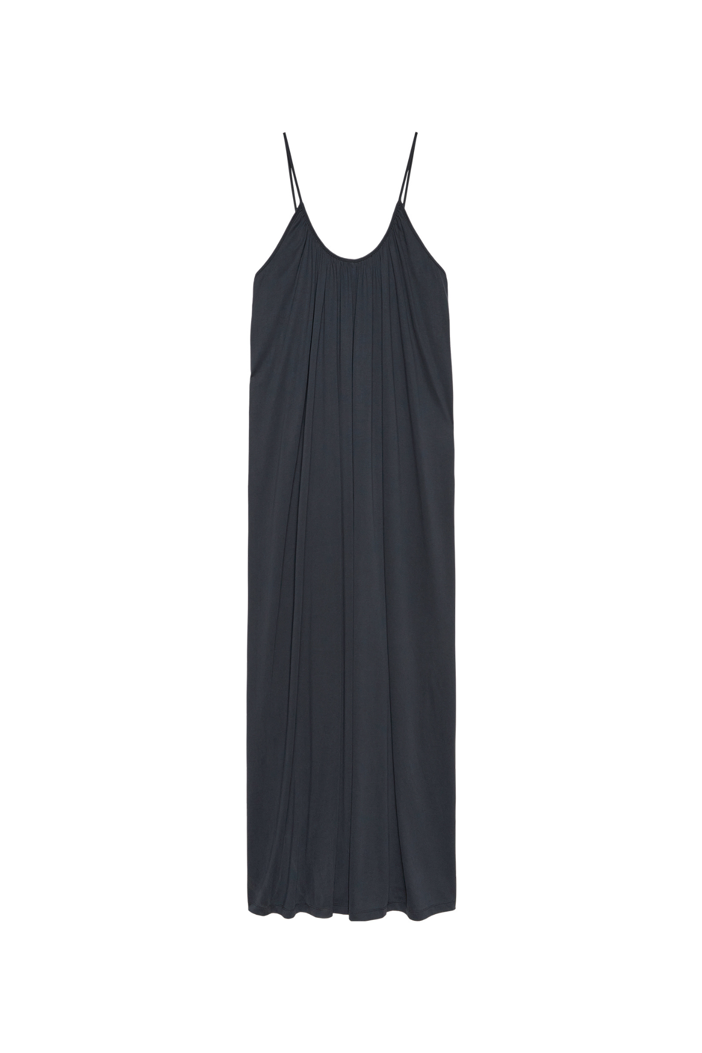 STRAP DRESS - DARK GREY