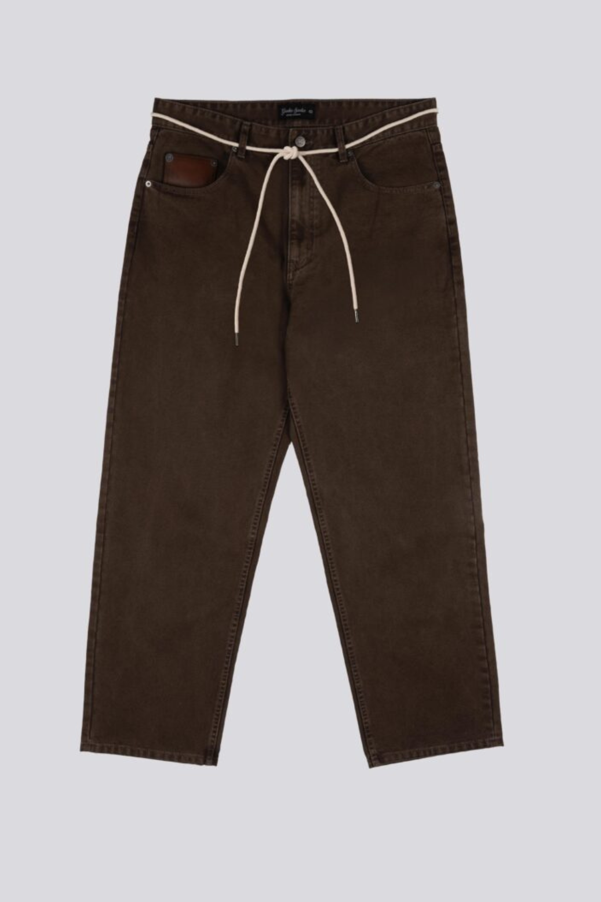 EVERYDAY QUARTIER PANTS - WASHED BROWN