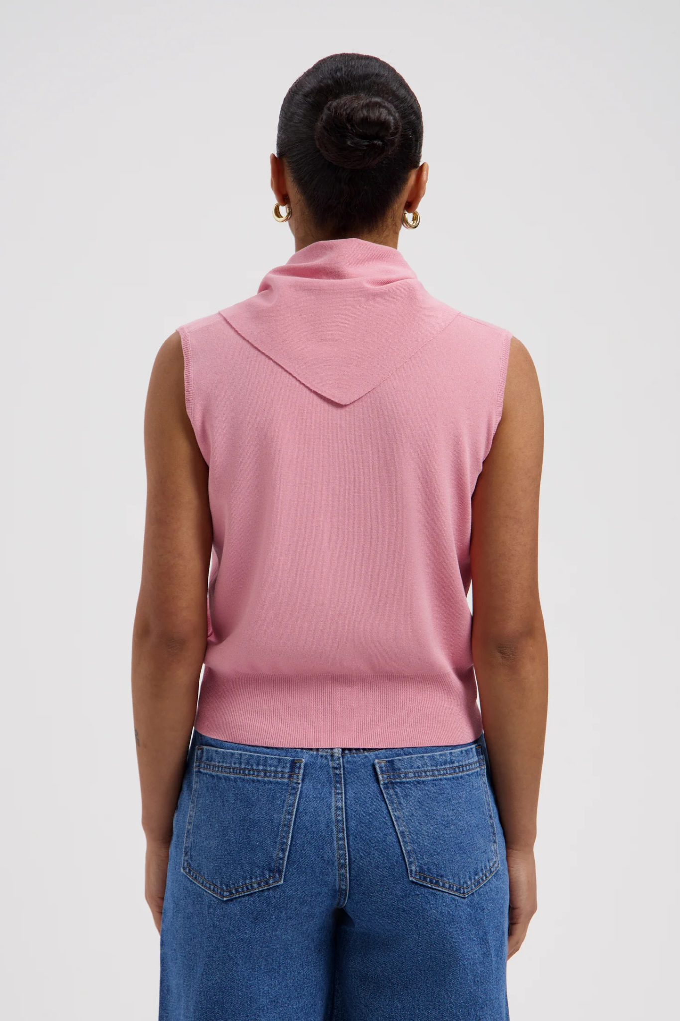 NIKA SCARF TOP - PINK