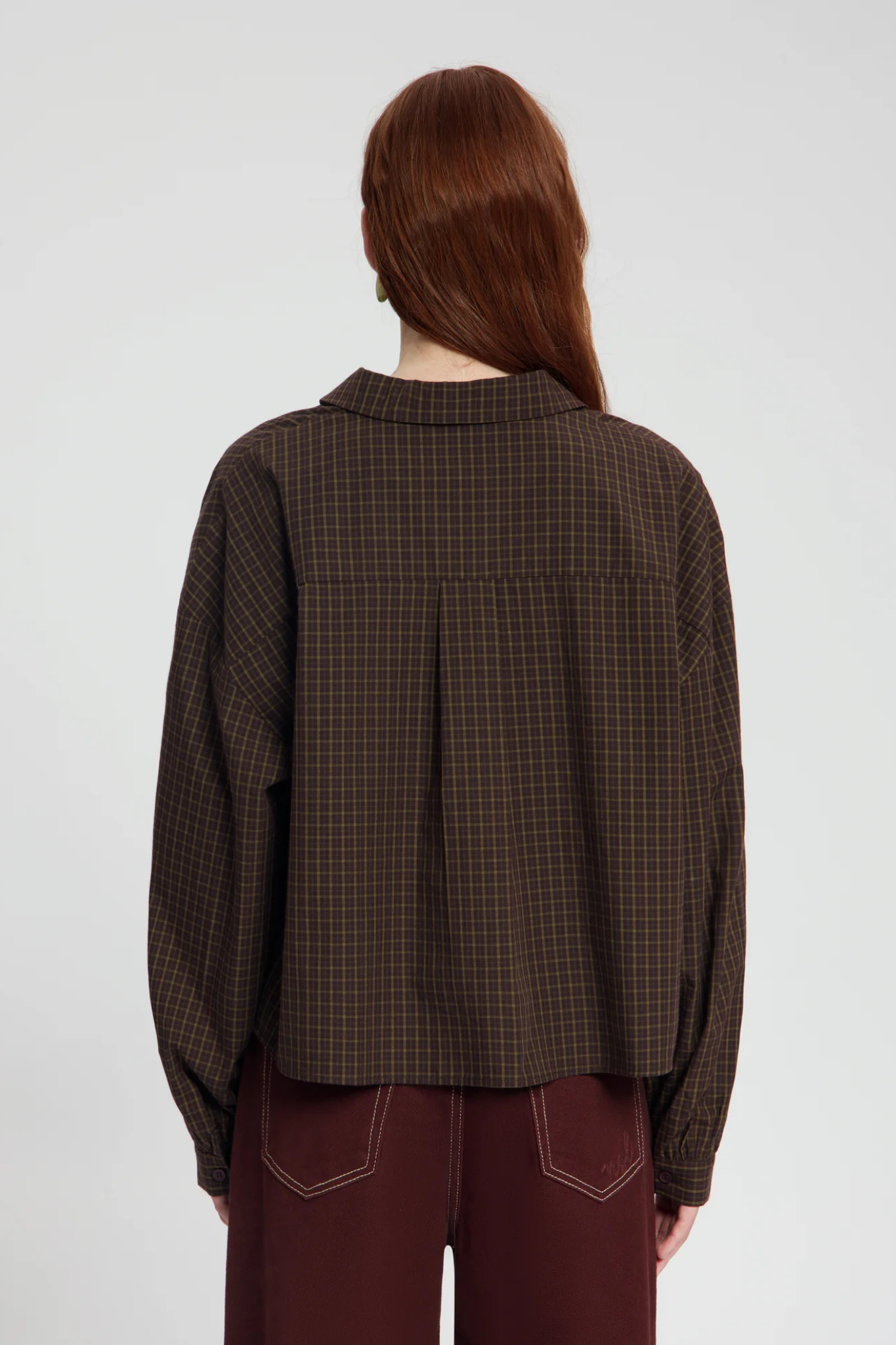 LIV BLOUSE - BROWN