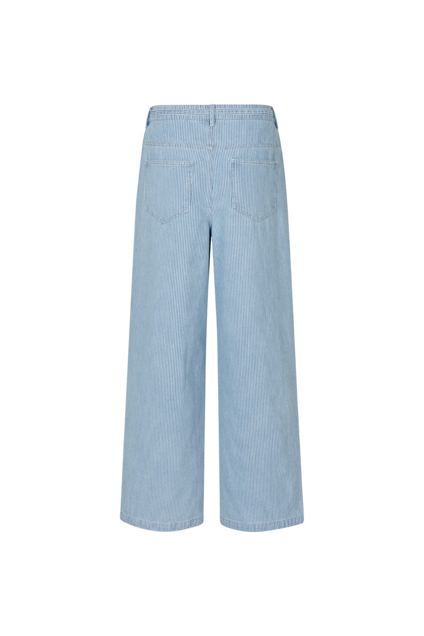 ISOLDE SOLID PANTS - DISTRESSED BLUE