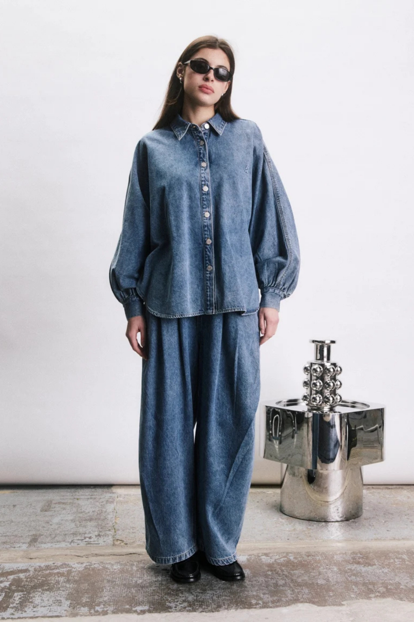 ATLAS SHIRT - BLUE JEAN