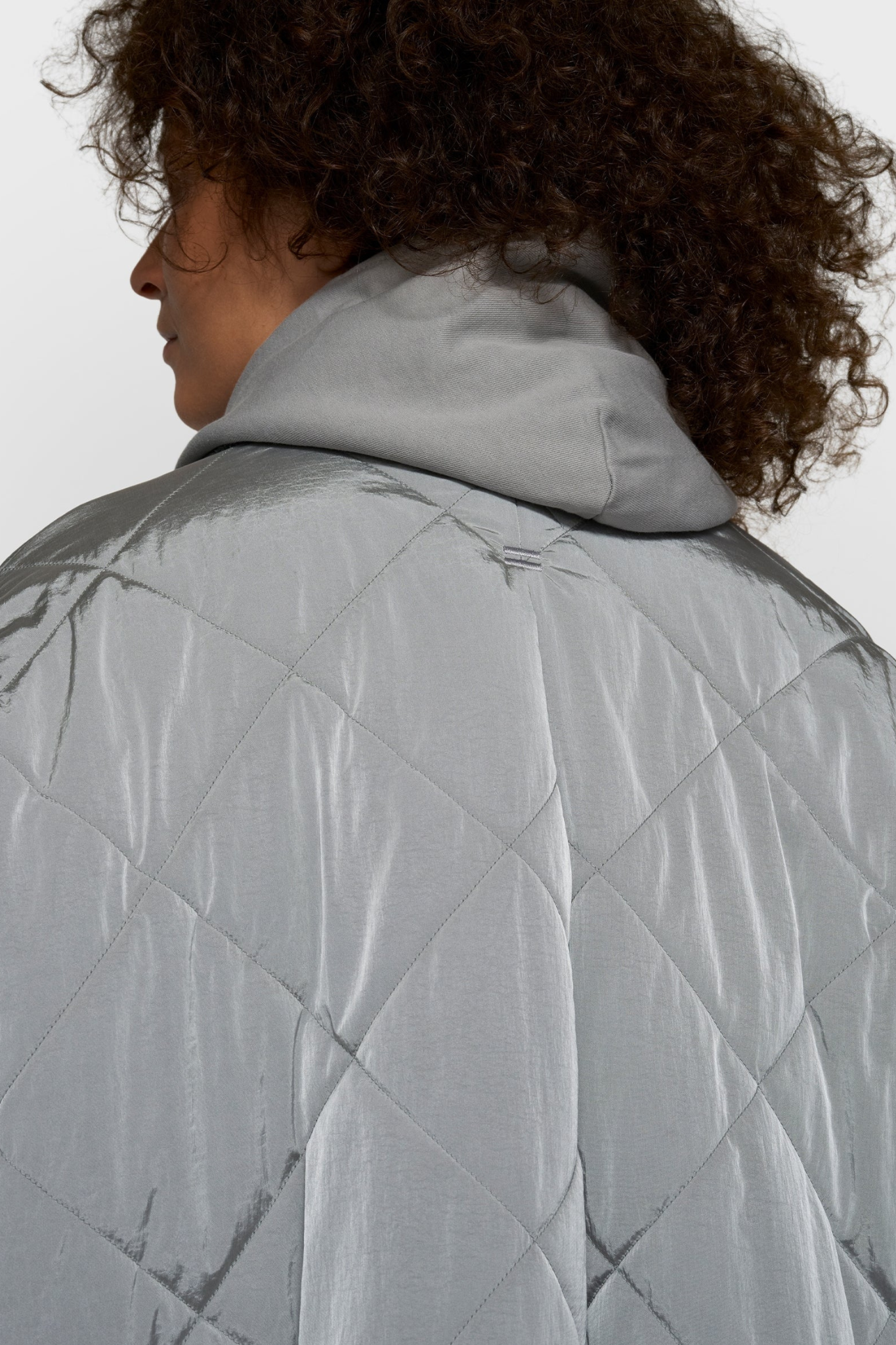 PADDED JACKET - LIGHT GRAPHITE