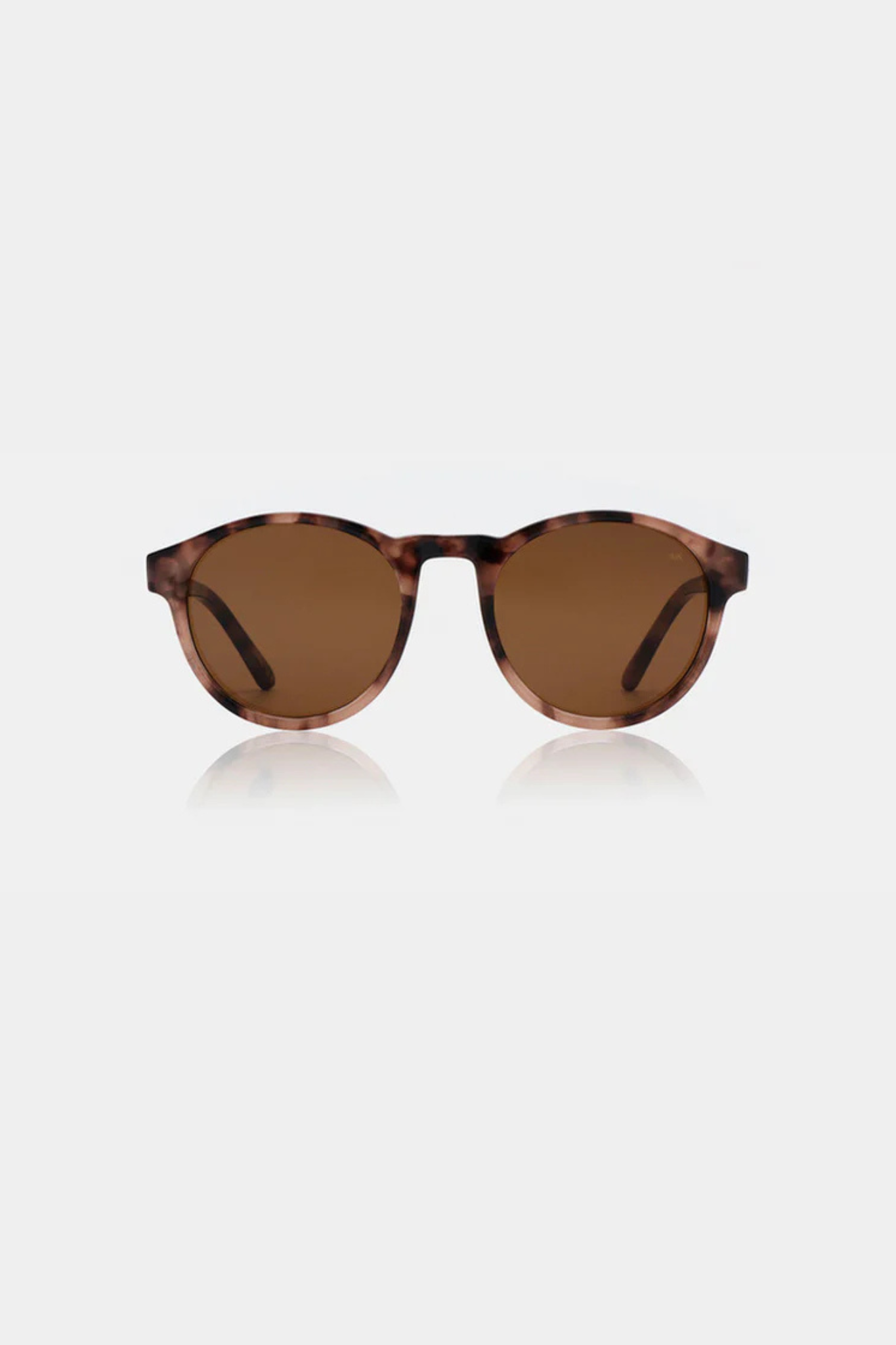 A. Kjaerbede marvin sunglasses in coquina. Front view