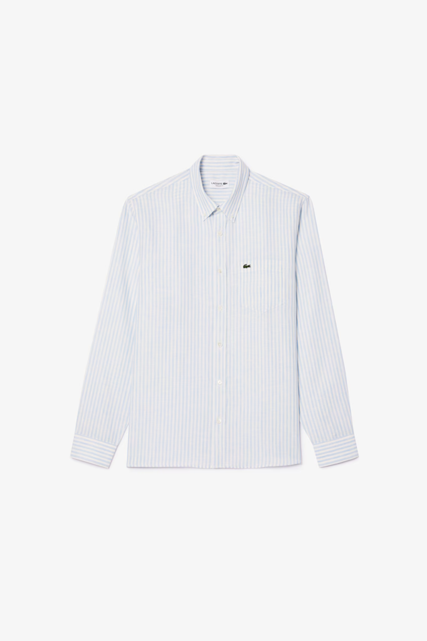 CH6985 L/S WOVEN SHIRT - BLUE/WHITE