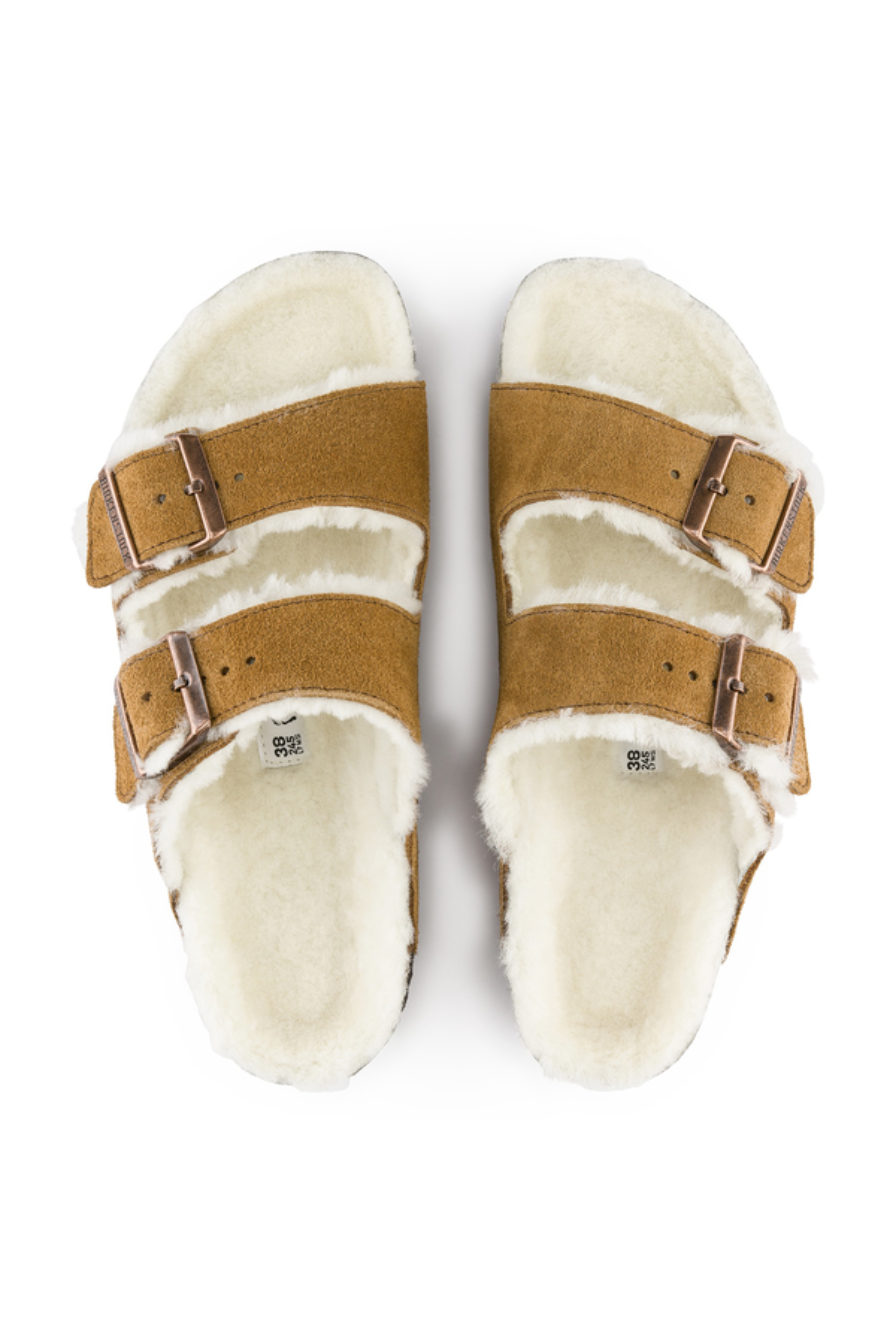 ARIZONA SHEARLING SUEDE LEATHER/FUR - MINK