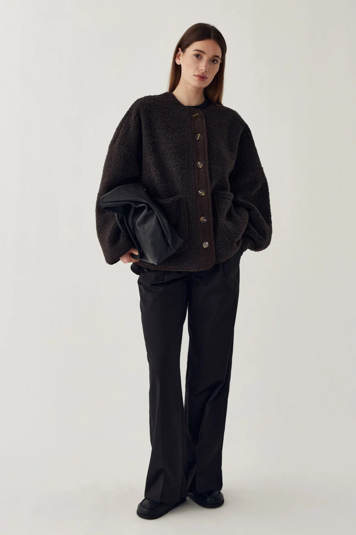 MALAIKA JACKET - DARK WOOD