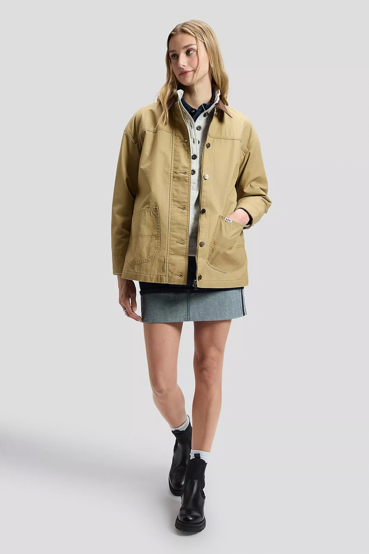 CHORE FIELD JACKET - KHAKI
