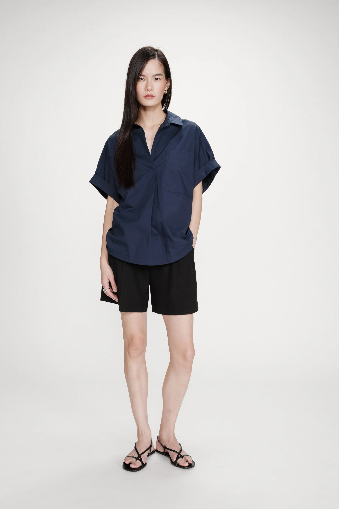 VERSIGNY BLOUSE - MARINE