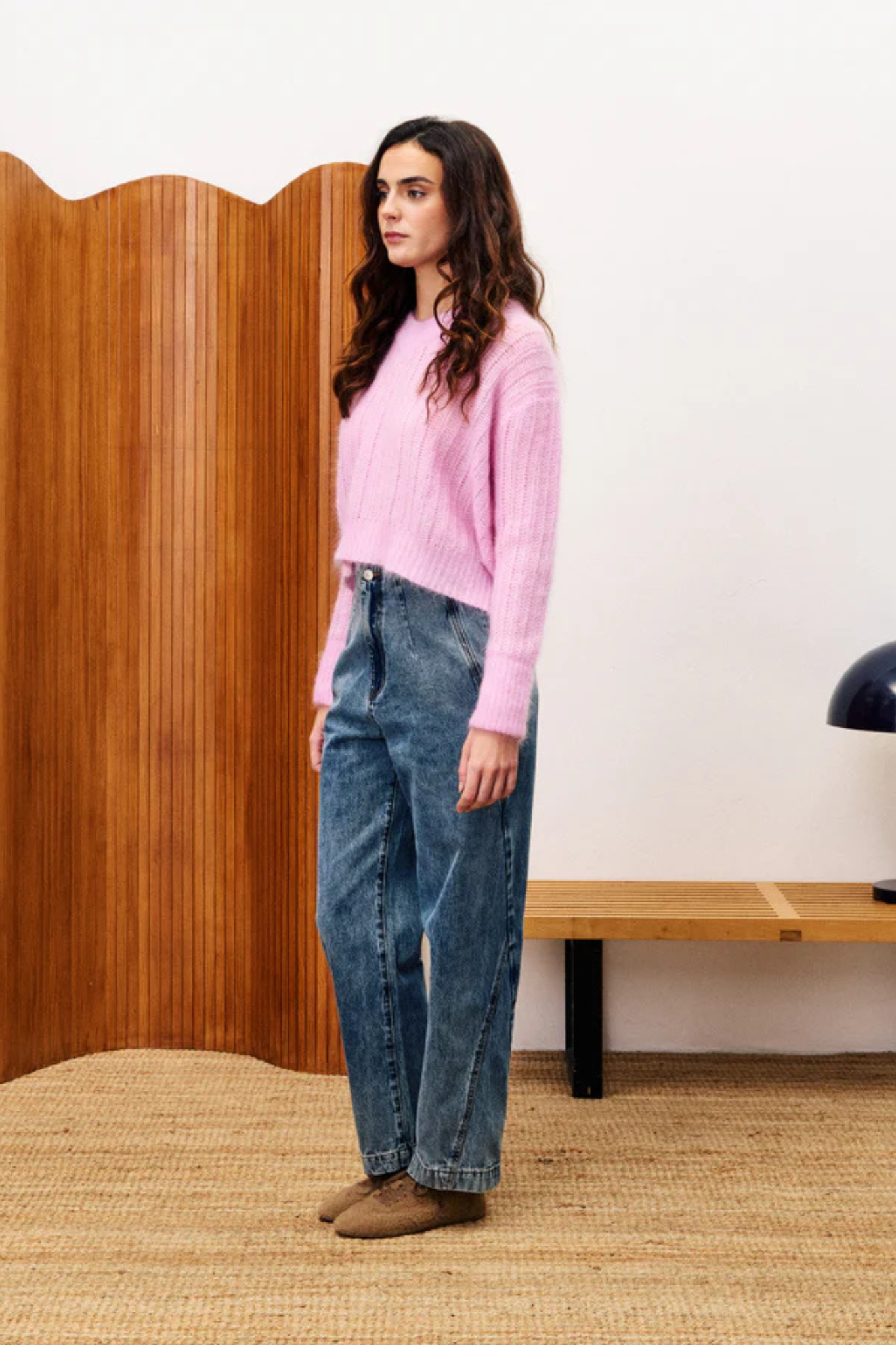 MYOSOTIS PULLOVER - ROSE PALE