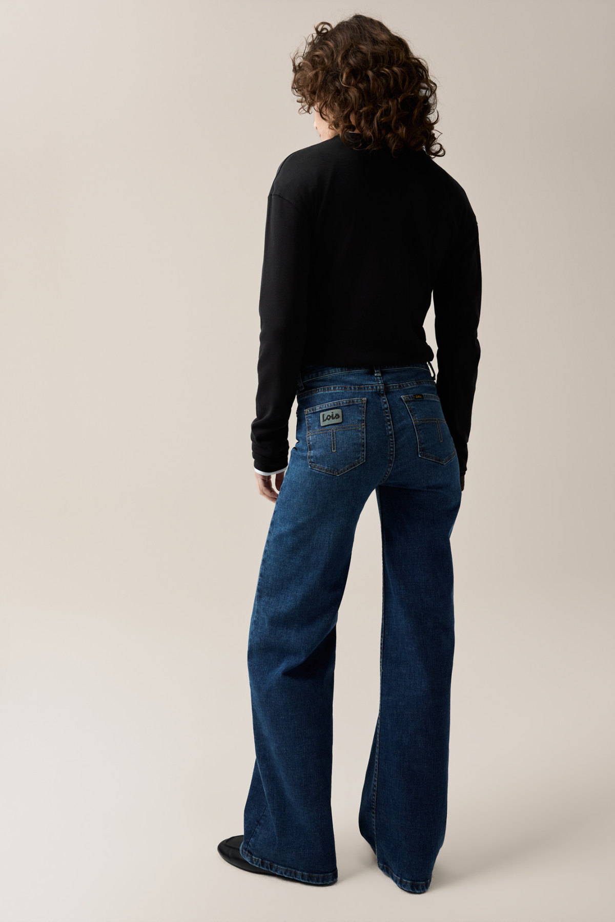 PALAZZO JEANS - STONE DARK