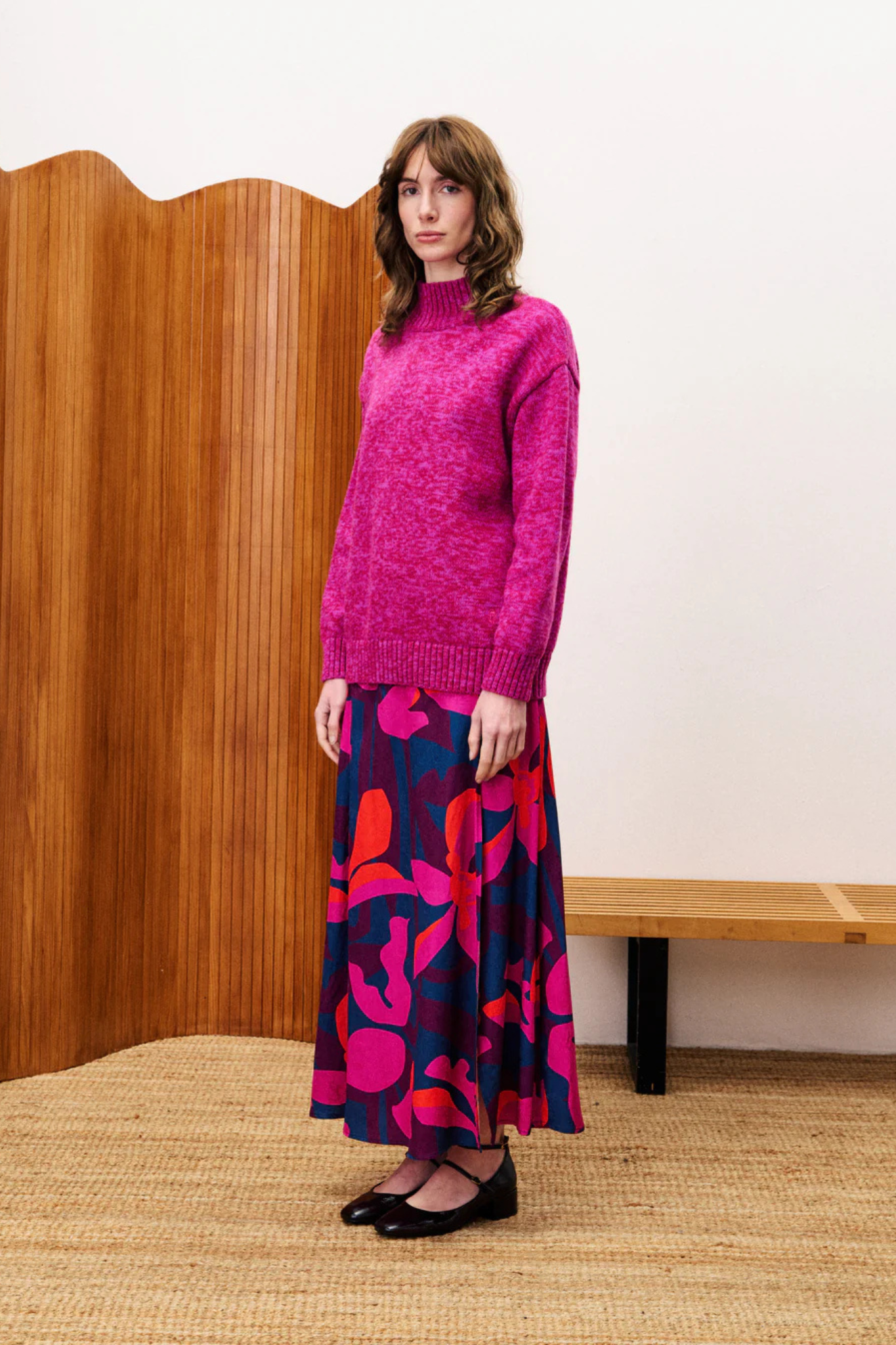 PERREIN PULLOVER - FUCHSIA
