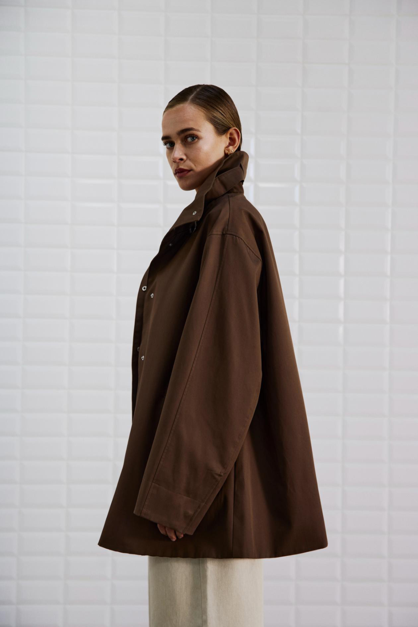 SAVANA SPRING JACKET - COOKIE BROWN