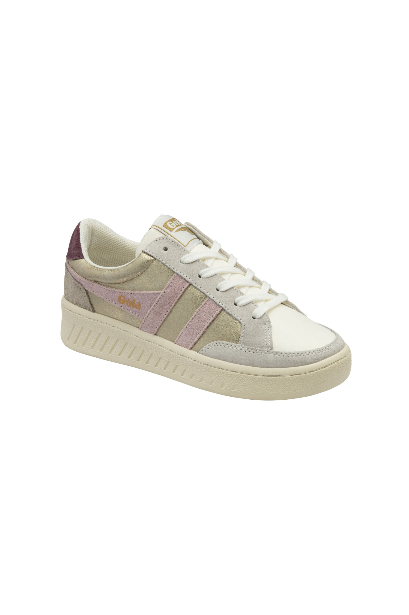 SUPERSLAM BLAZE SNEAKERS WOMEN - GOLD/CHALK PINK/WINDSOR WINE