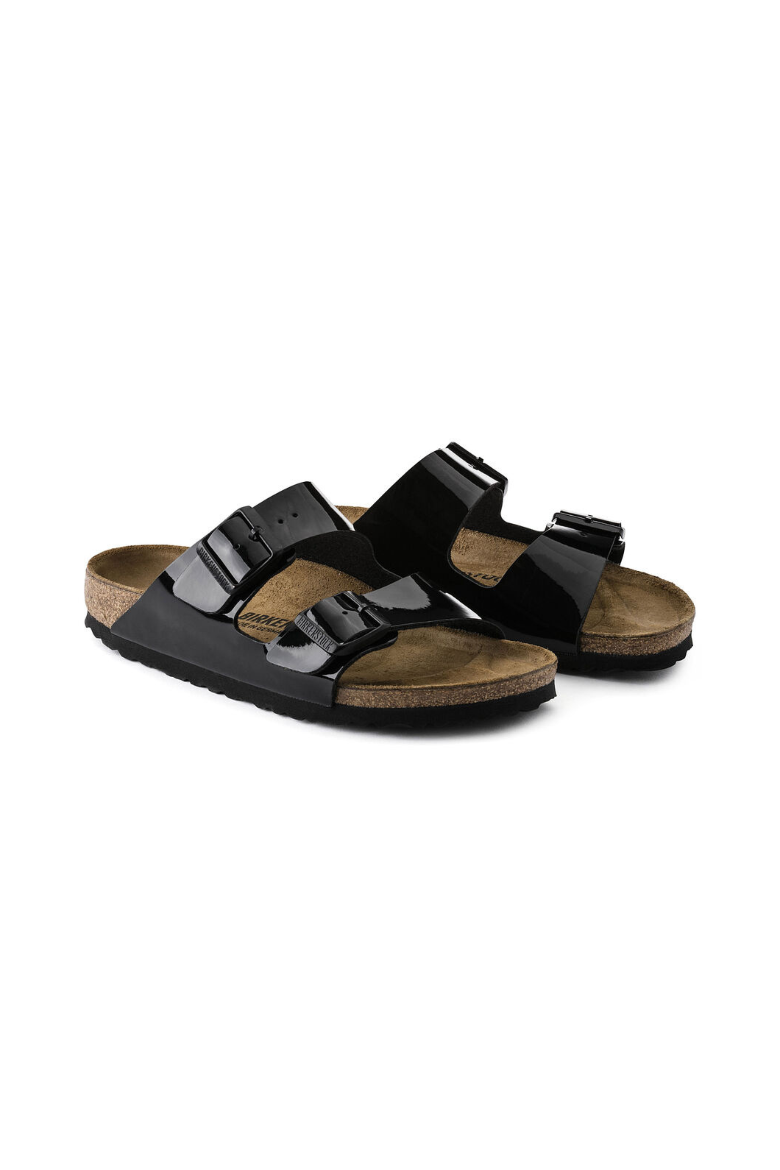 ARIZONA BF SANDAL - PATENT BLACK