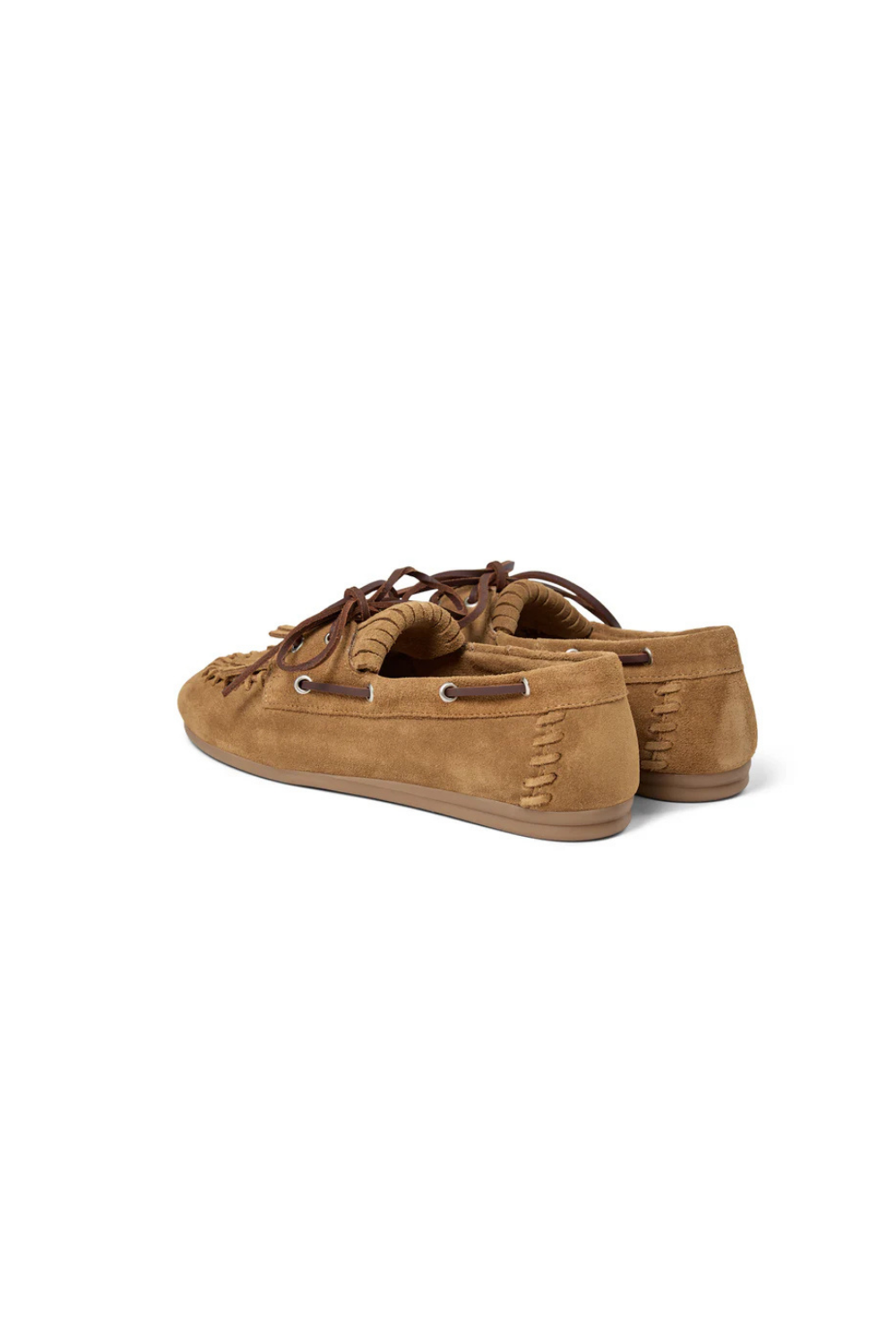 MAGDA LOAFERS - TAN SUEDE