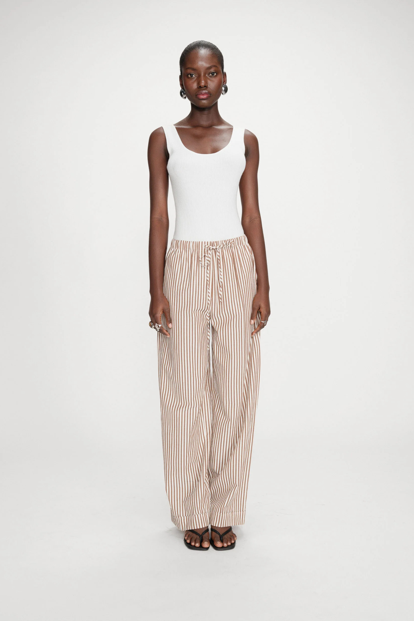 VOLUTE PANTS -  MOCHA
