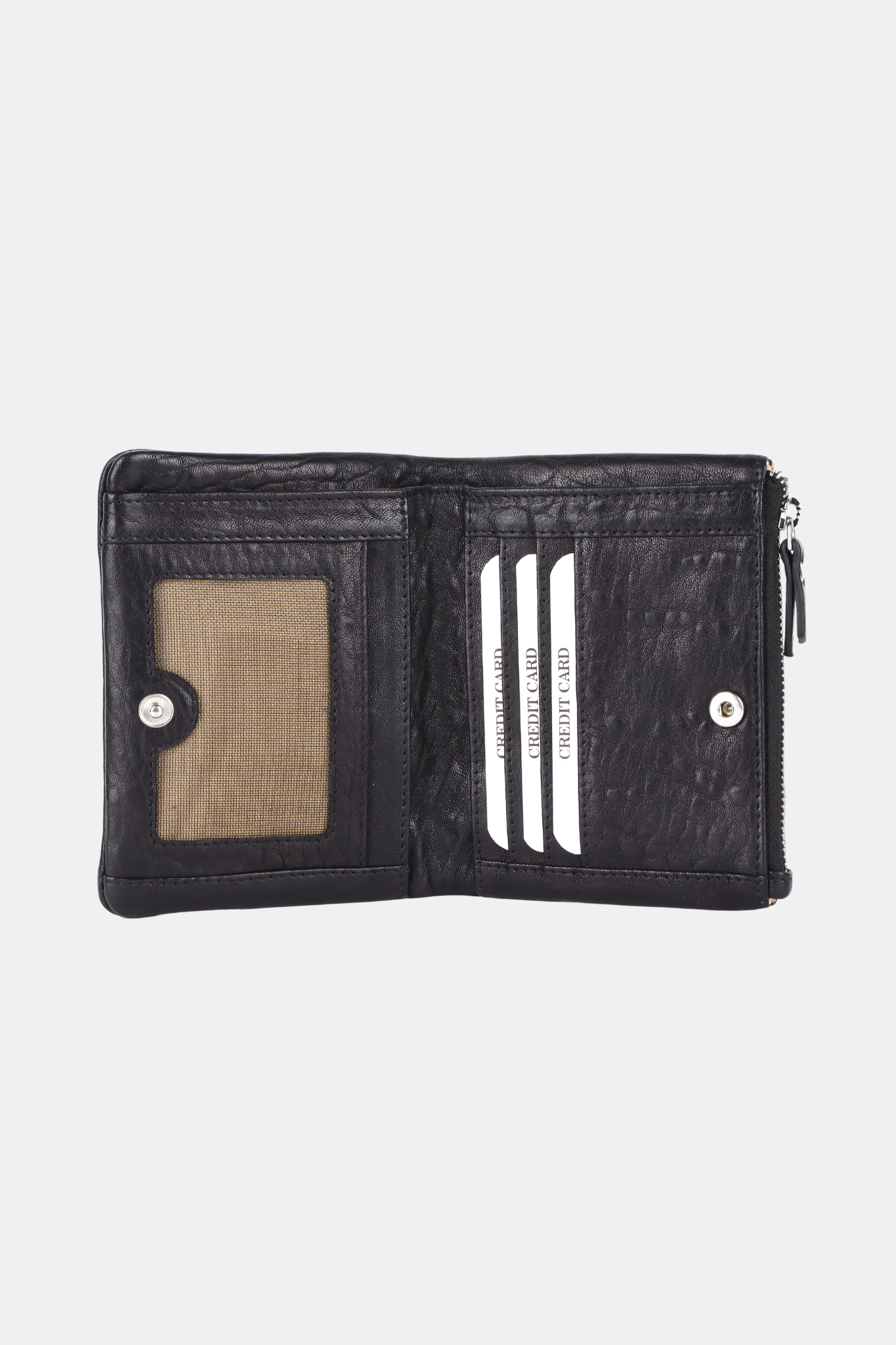 EVERYTHING WALLET - BUBBLE BLACK