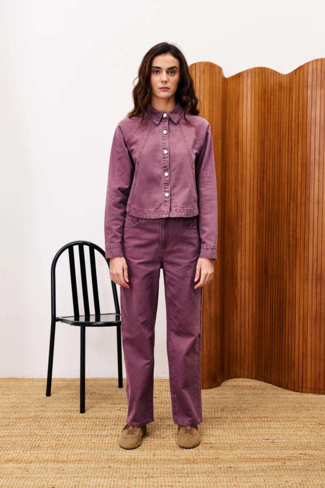 MASALA SHIRT - VIOLET
