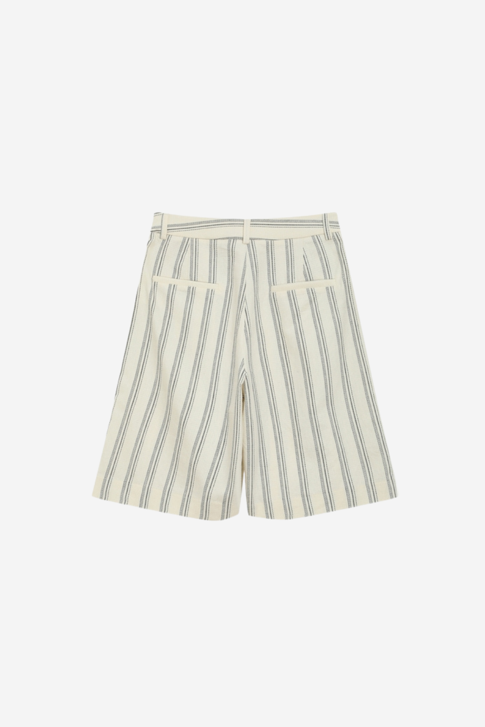 WELLO BERMUDA - ECRU STRIPE