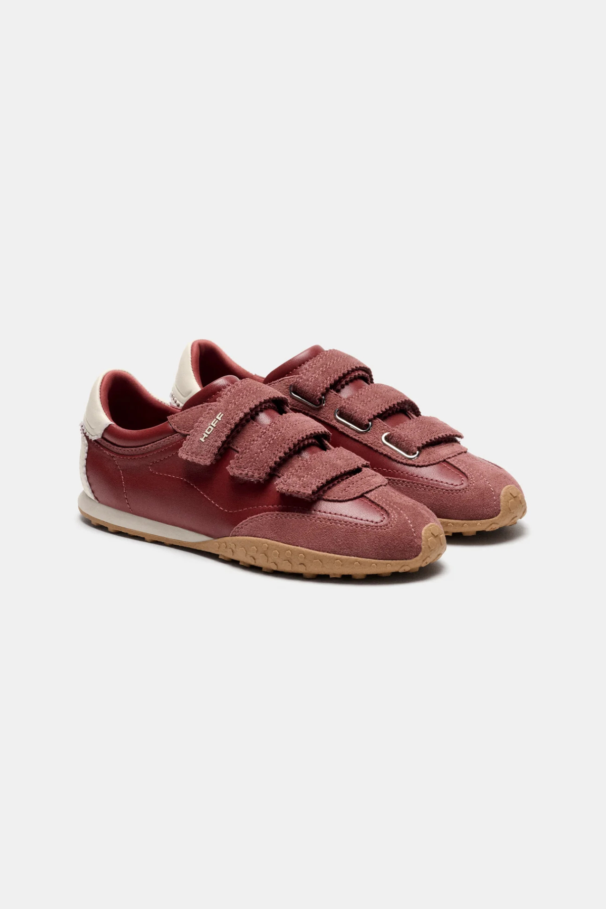 BRIDGE VELCROS WOMEN SNEAKERS - CLAY