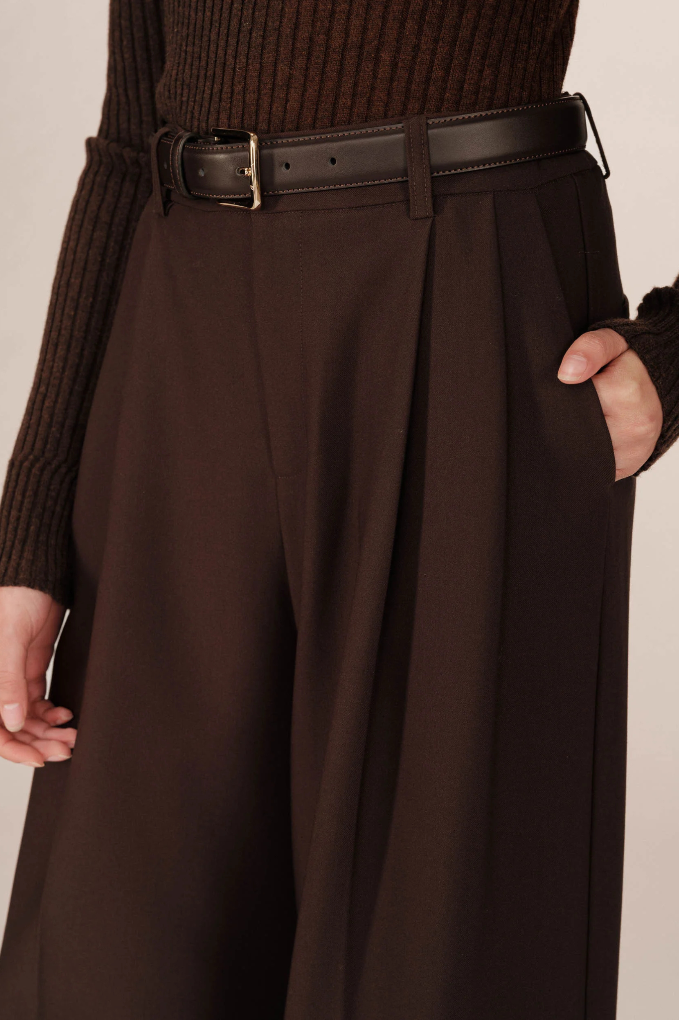 STORY PANTS - CHOCOLAT