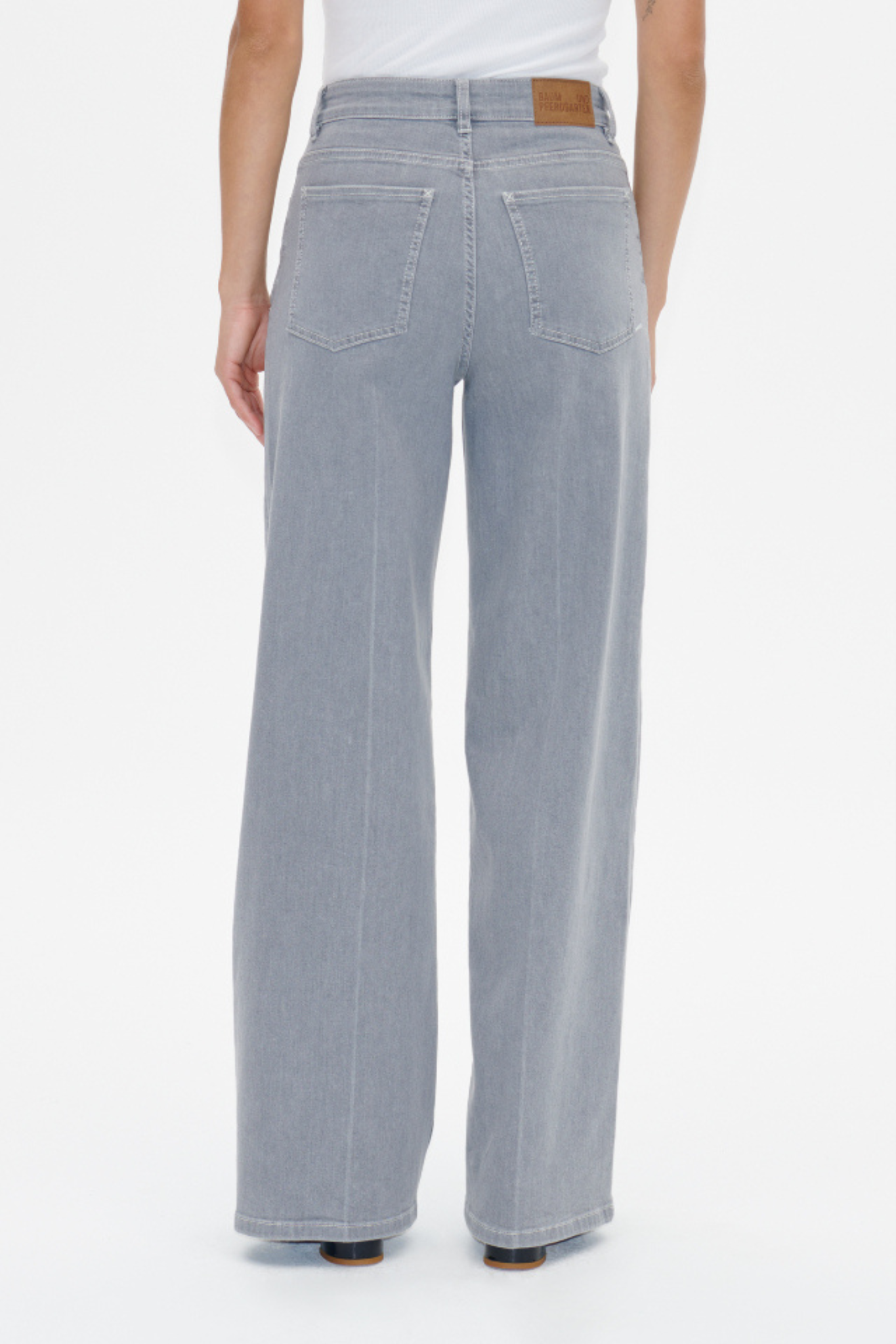 NINI JEANS - GREY WORN OUT DENIM