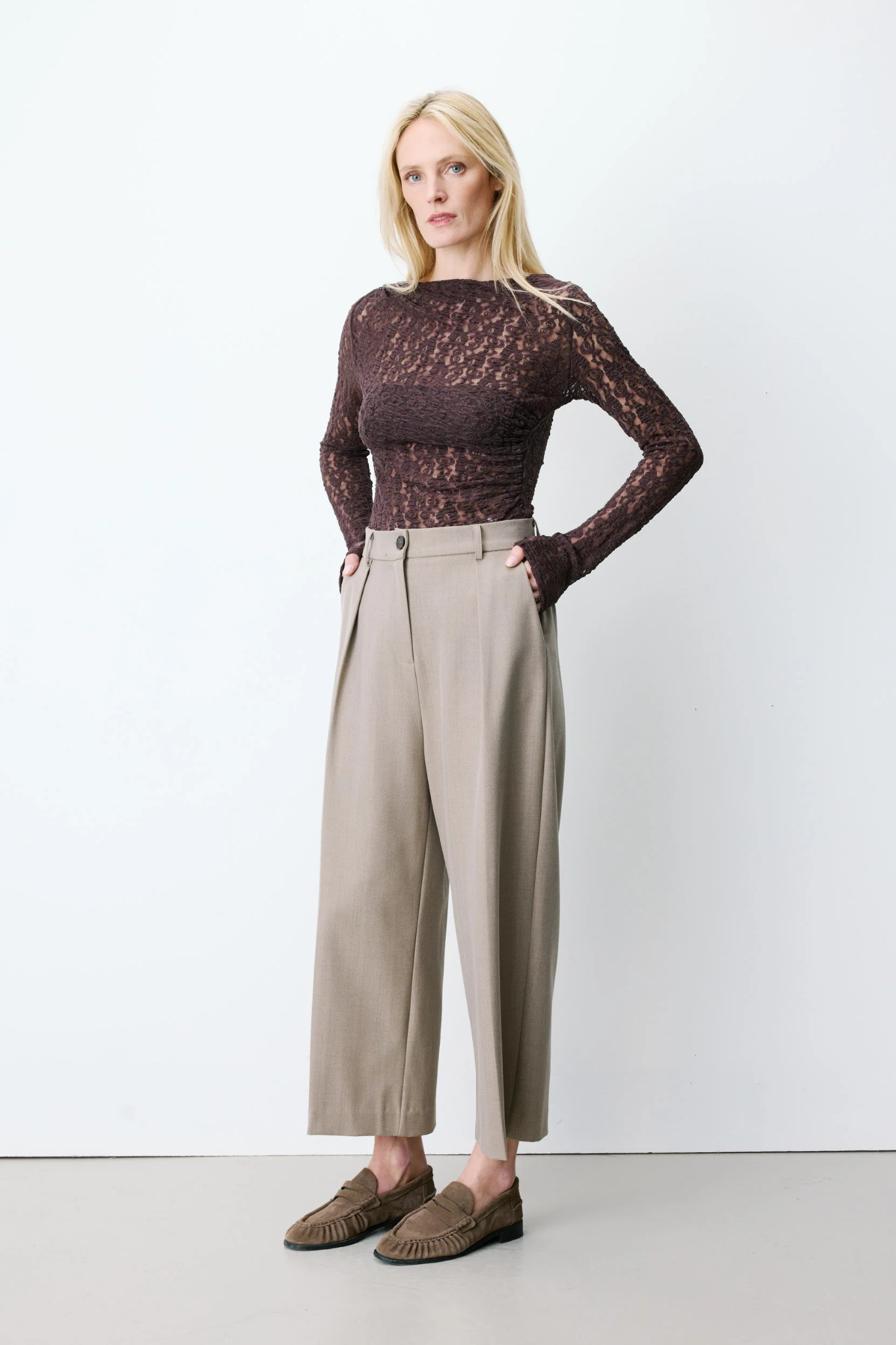 ATLANTIS PANTS - BEIGE
