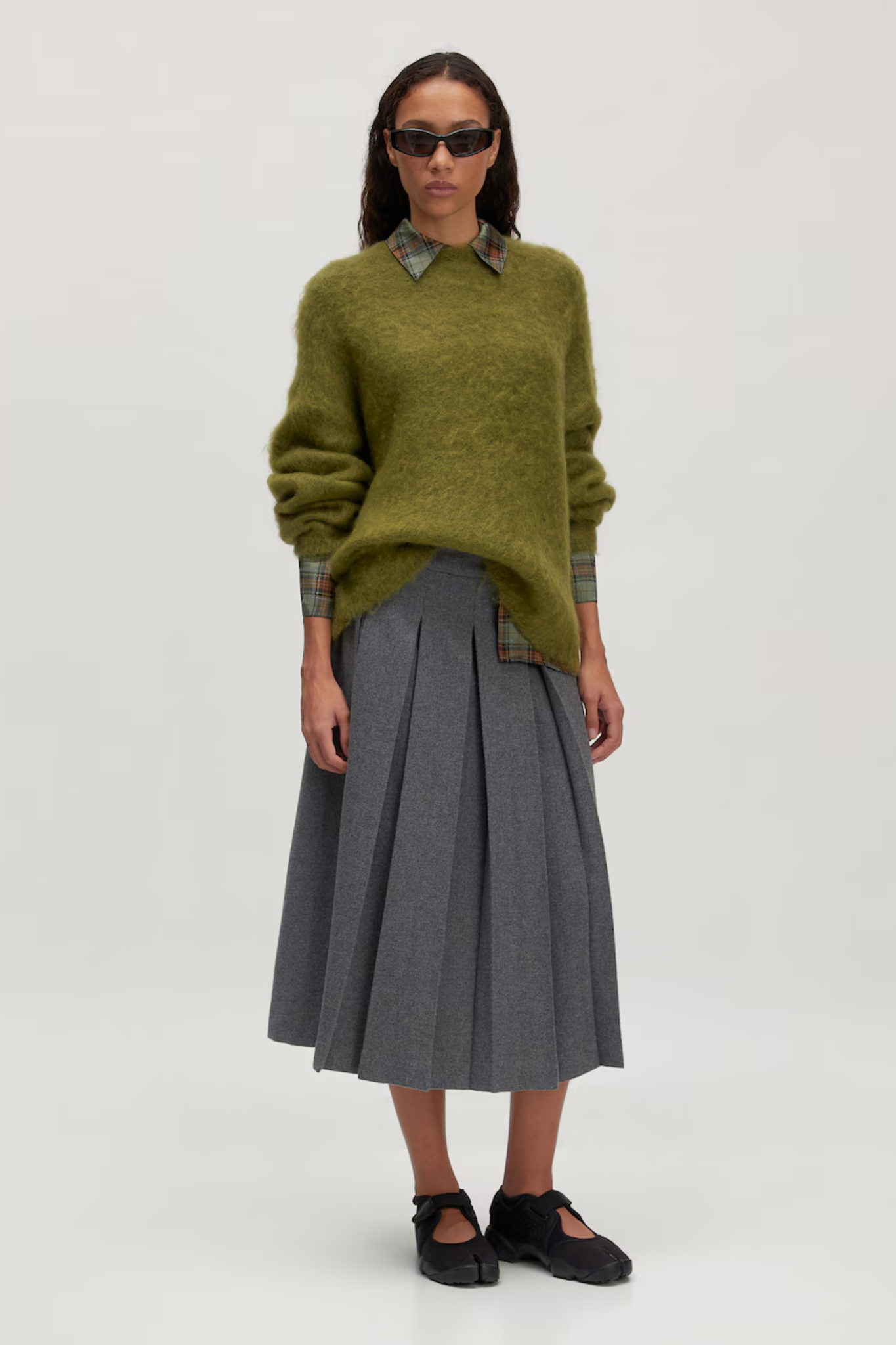 BAILEE MOHAIR SWEATER - MAYFLY
