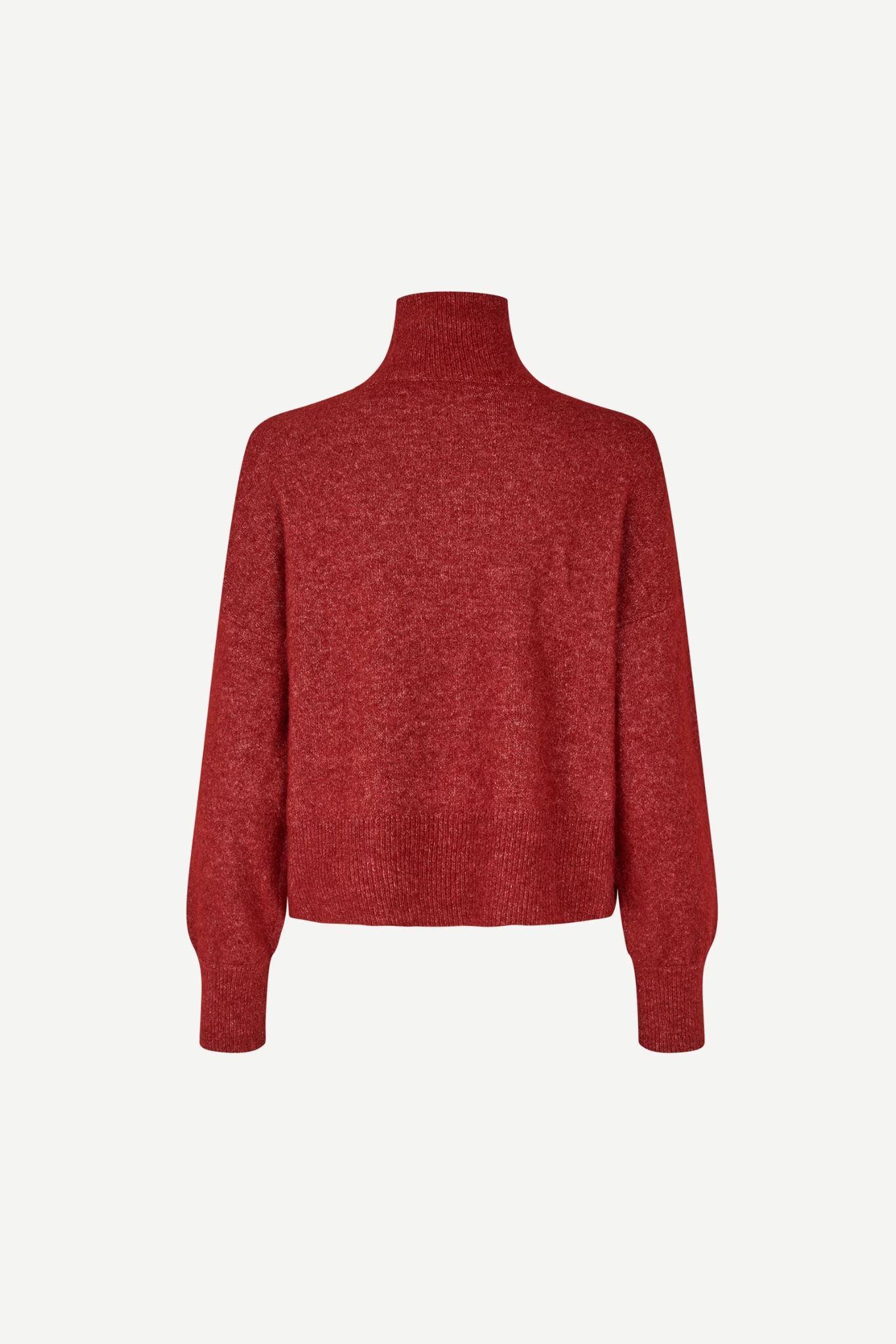 NOLA T-NECK KNITWEAR - SUN-DRIED TOMATO