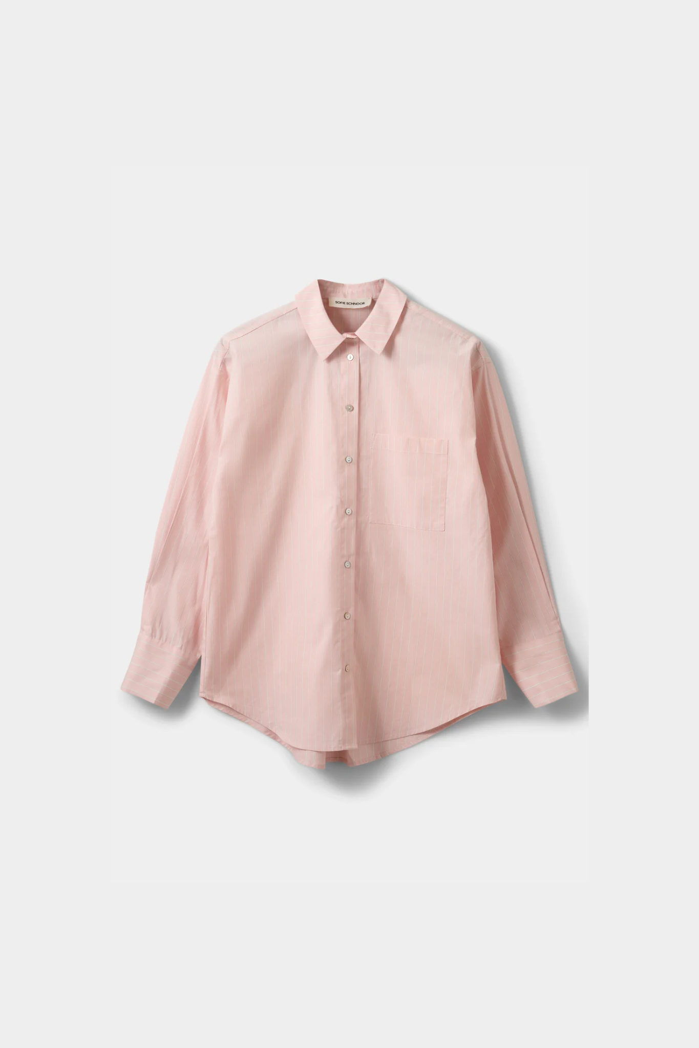 ADALENE SHIRT - LIGHT ROSE STRIPED