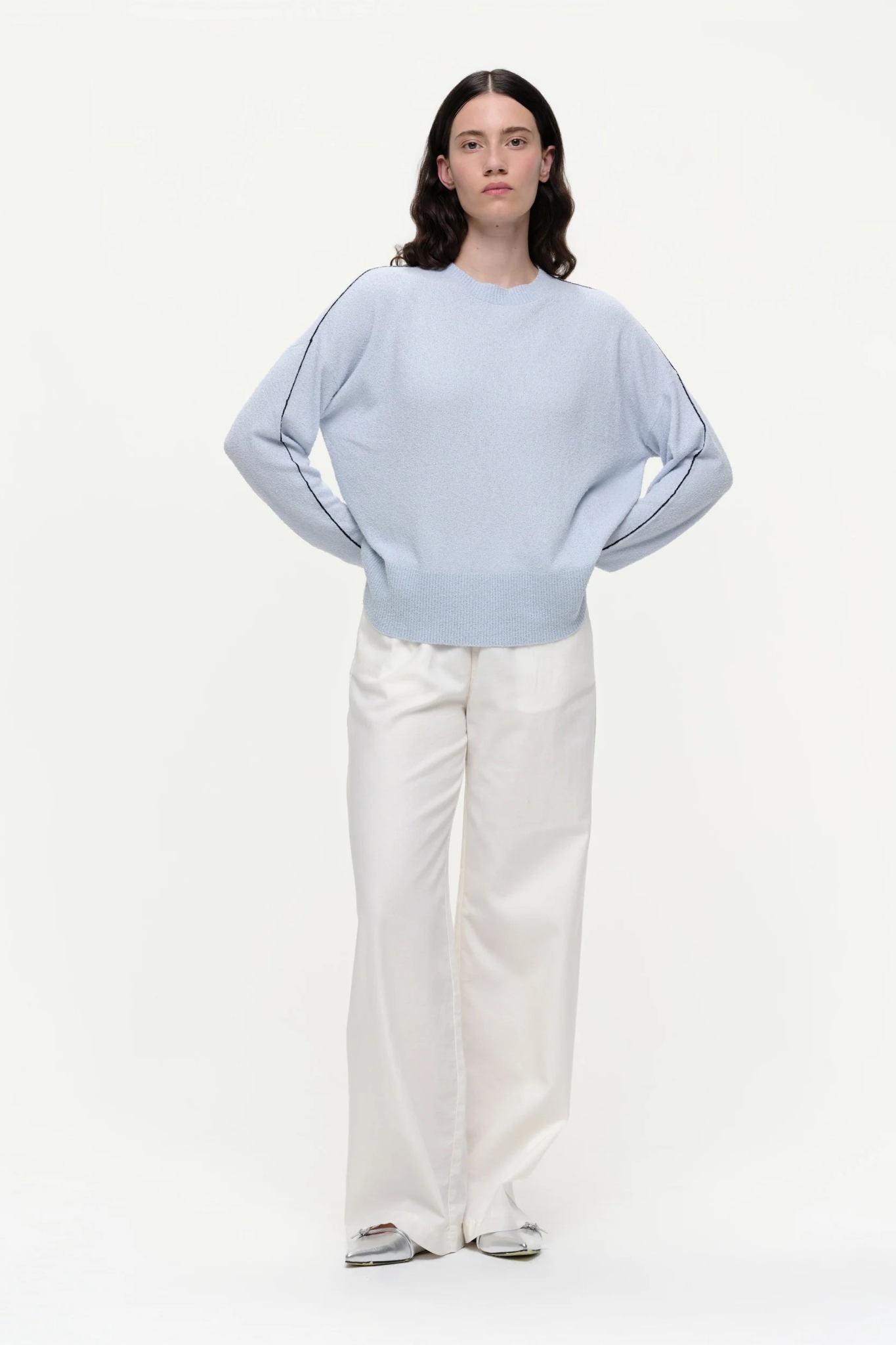 KARO KNITWEAR - LIGHT BLUE