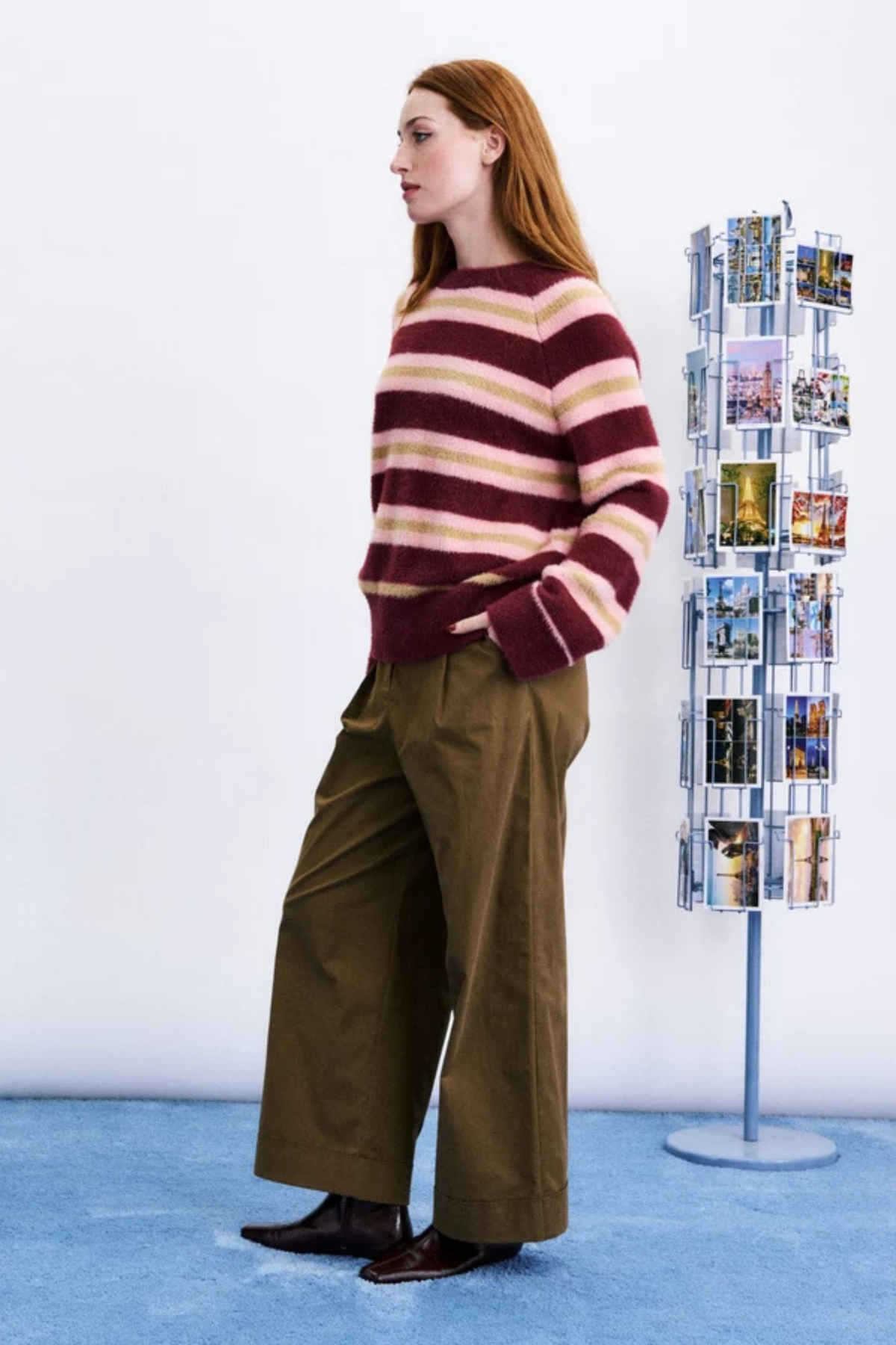 NARA PULLOVER - BORDEAUX
