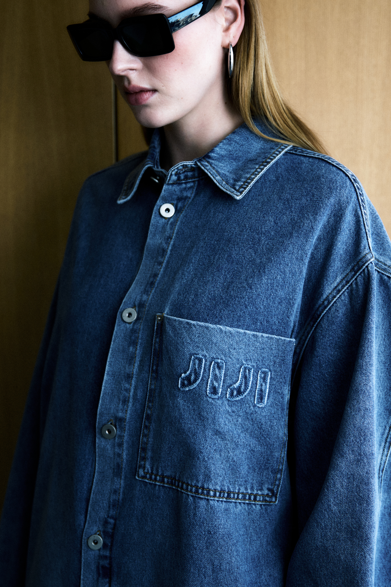 NATALIE SHIRT - BLUE JEAN