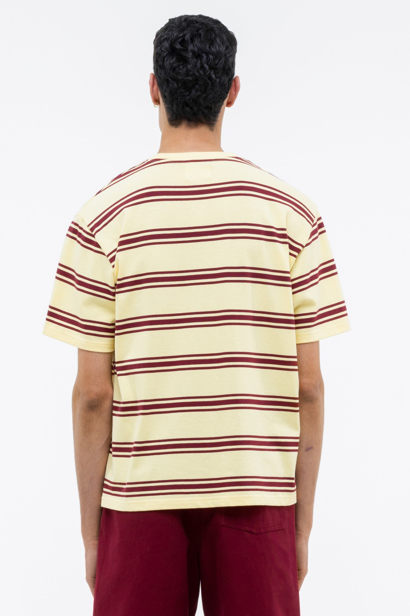 THE CHAIRS STRIPED TEE - YELLOW