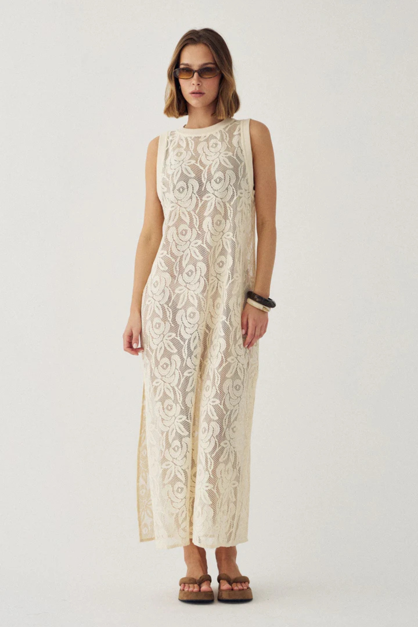 MEIRA DRESS - OFF WHITE