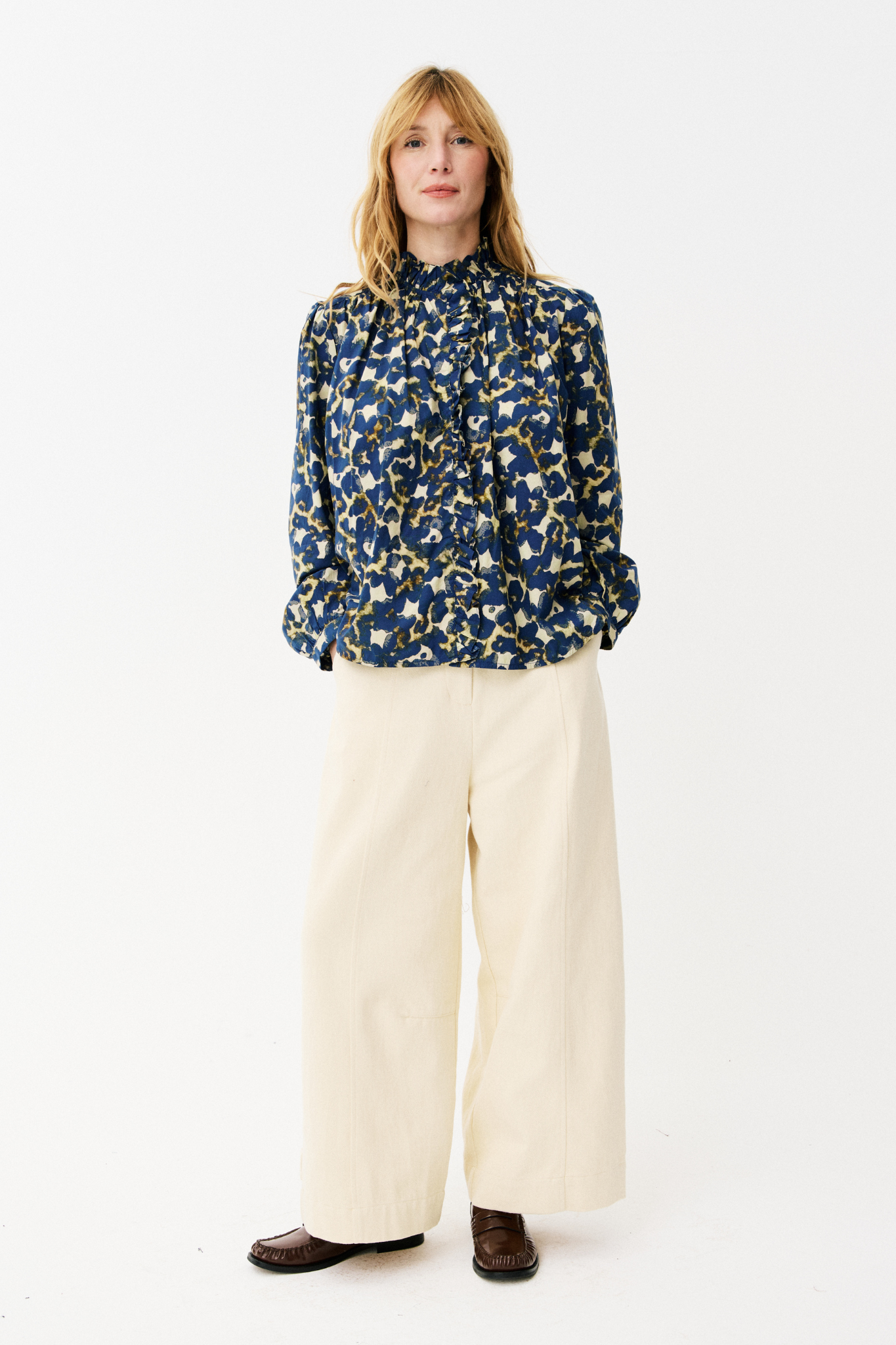 CHRYSLAINE SHIRT - BLUE