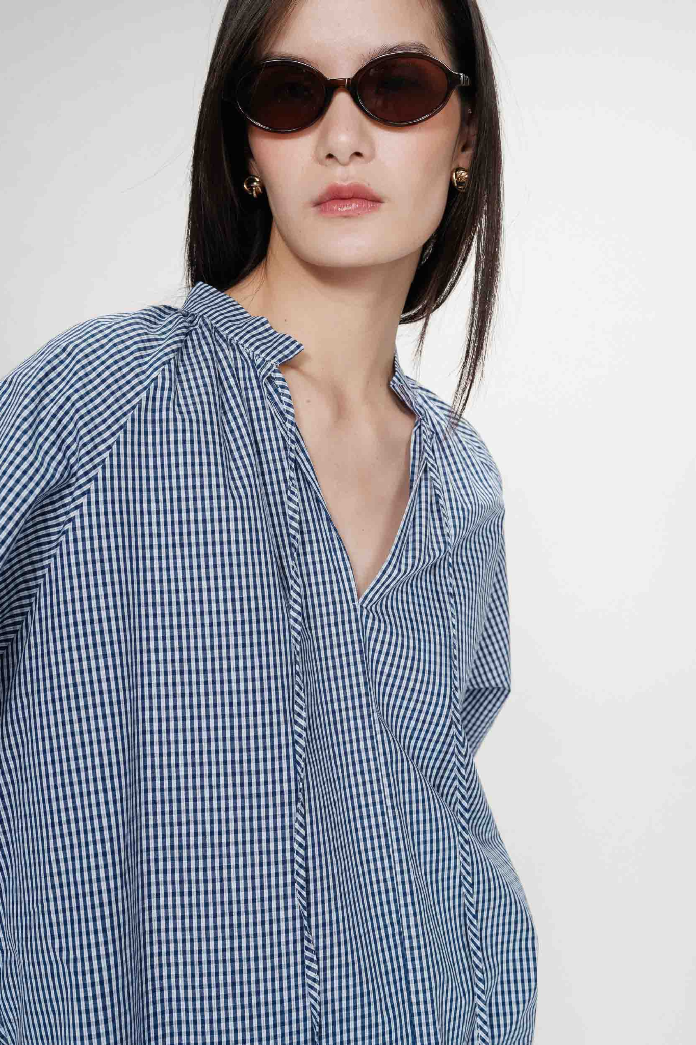 VARRY BLOUSE - MARINE