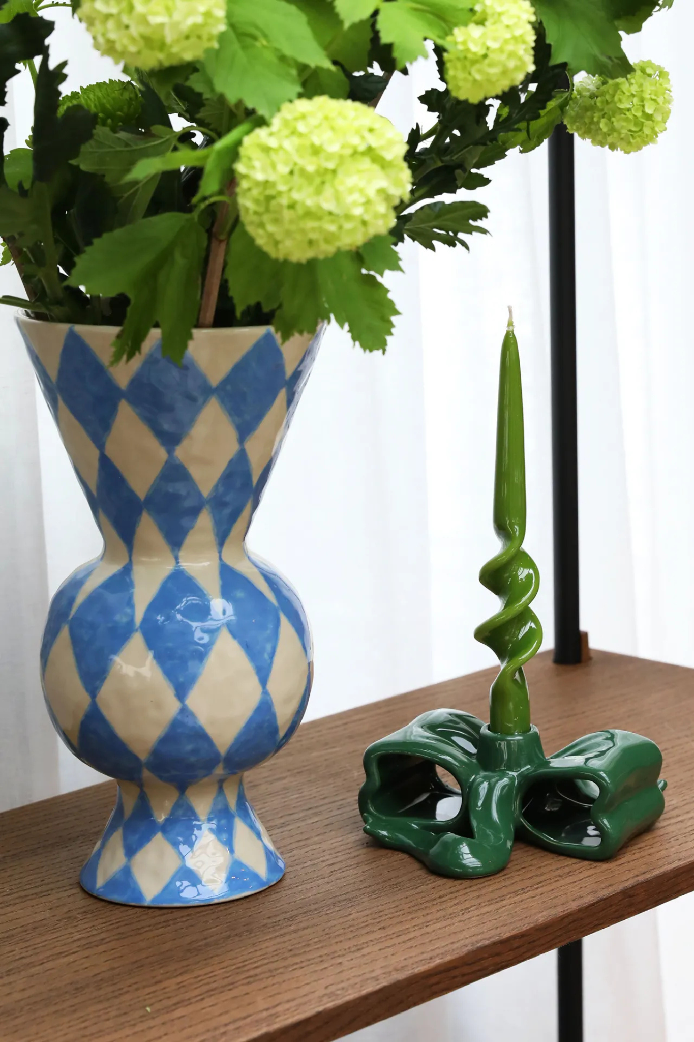 RHOMBIC VASE - BLUE