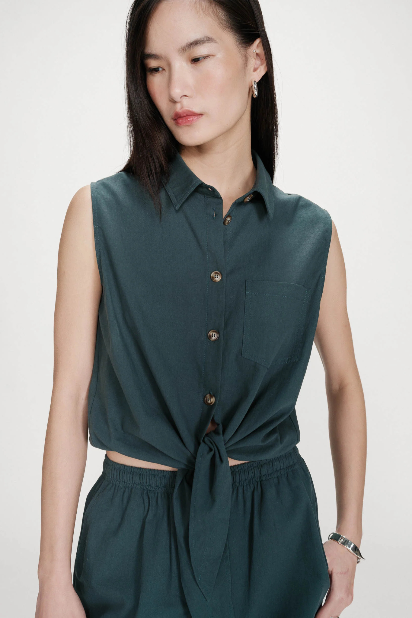 VERO SHIRT - EMERAUDE