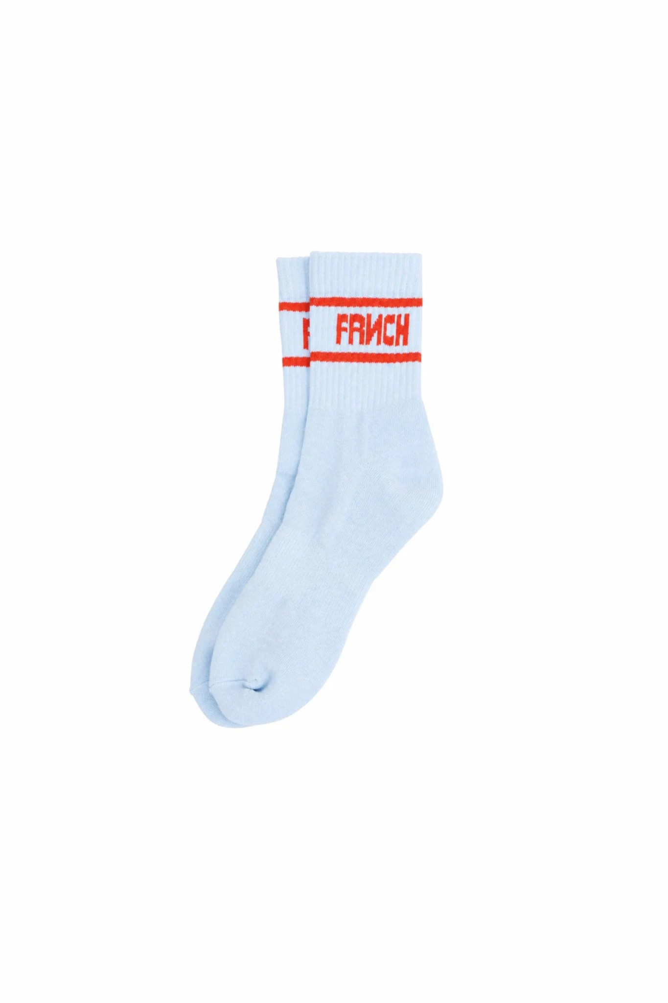FRNCH LOGO SOCKS - BLUE LIGHT