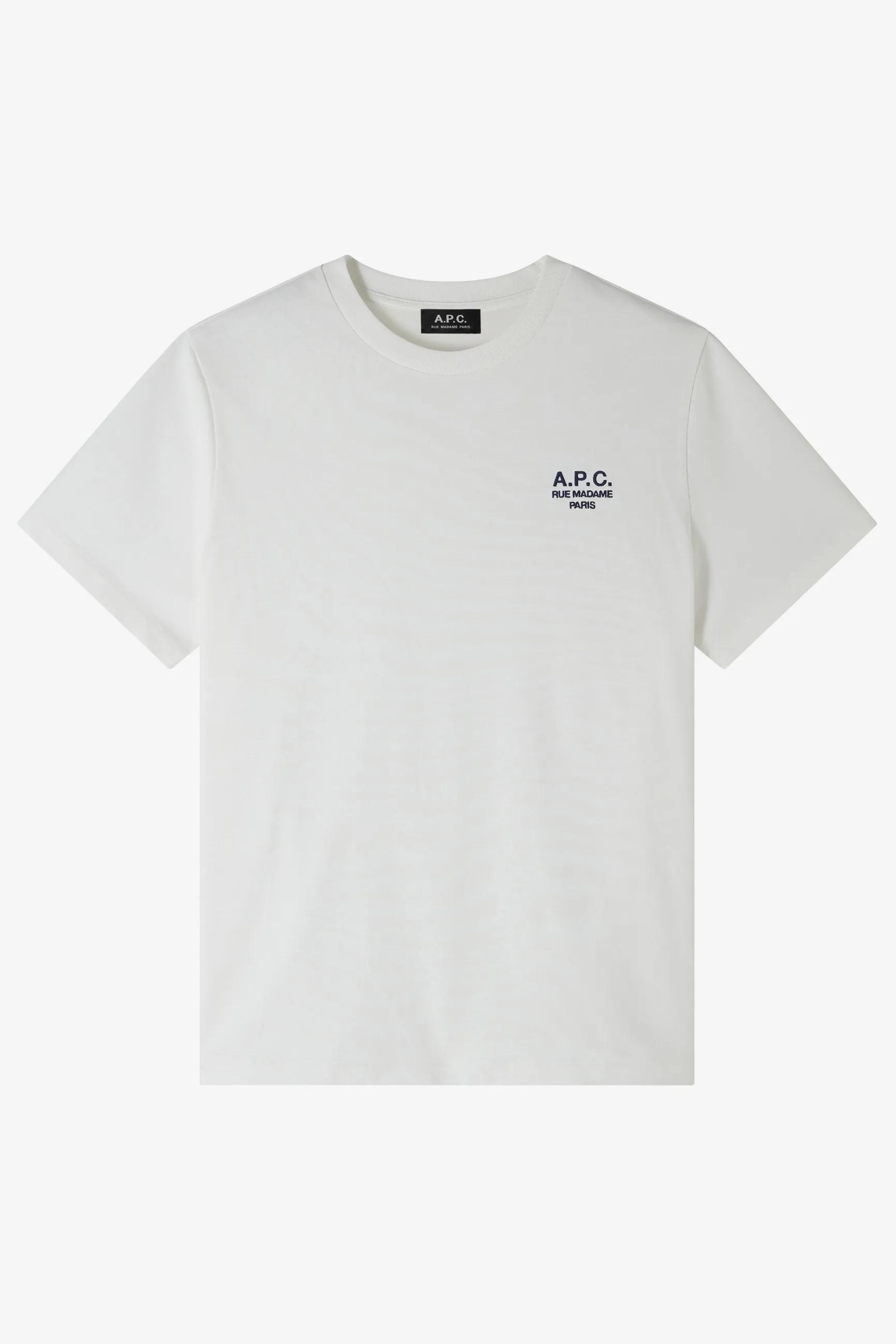 STANDARD RUE MADAME T-SHIRT - BLANC/DARK NAVY