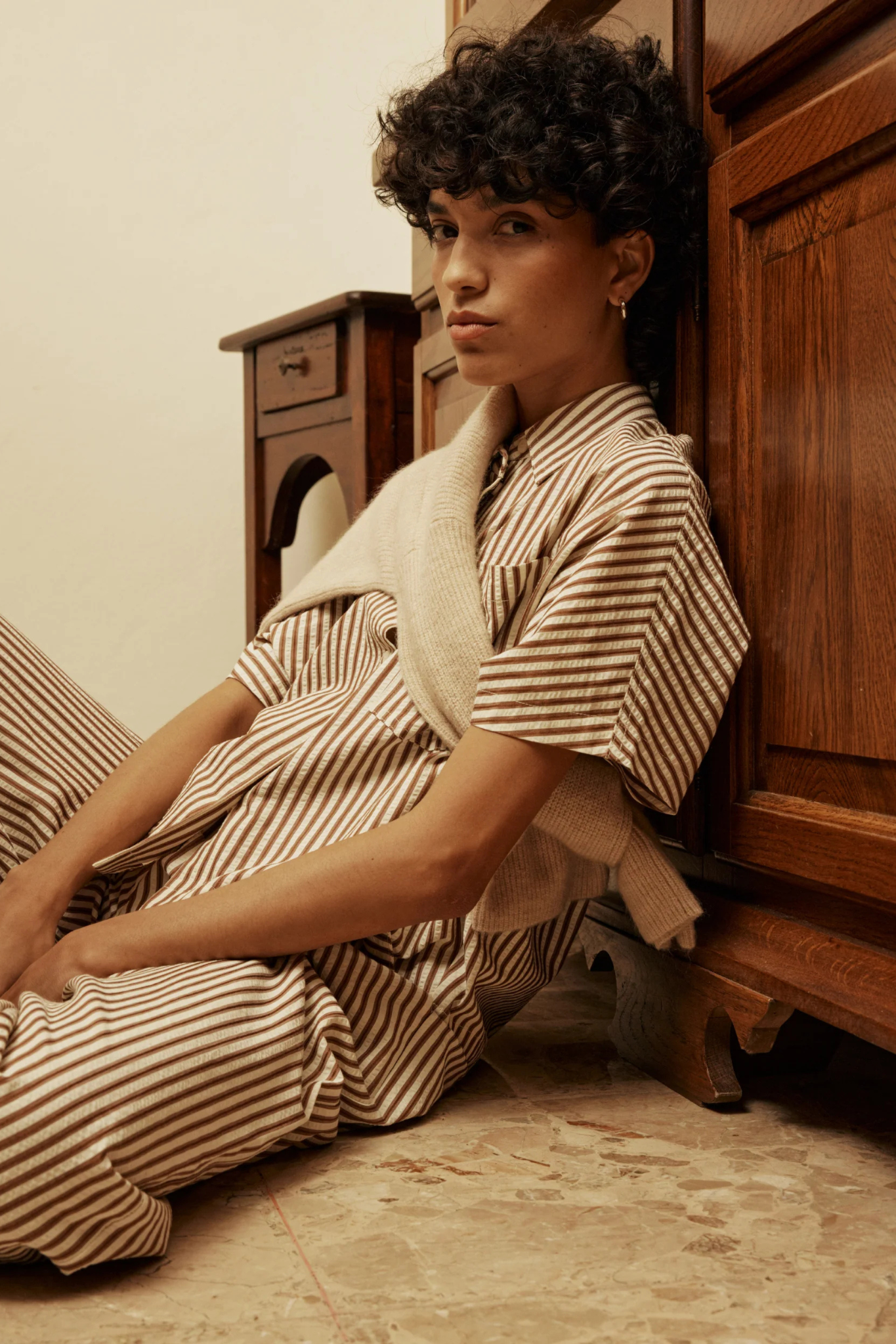 VERCIA SHIRT - MOCHA